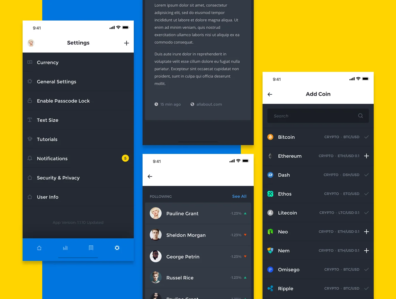 Hodl UI Kit v1 4