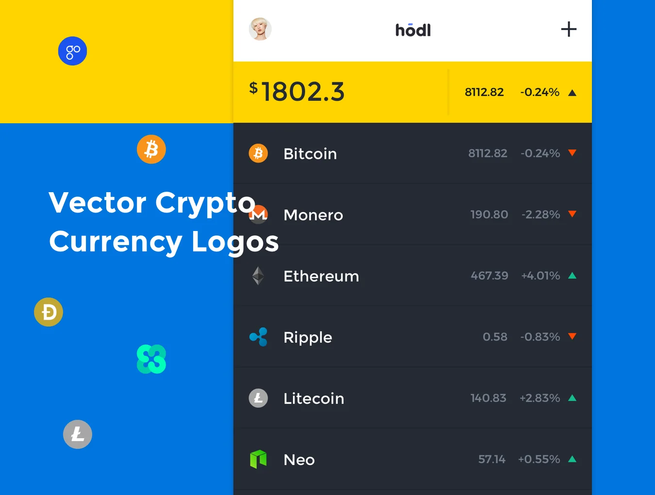 Hodl UI Kit v1 7