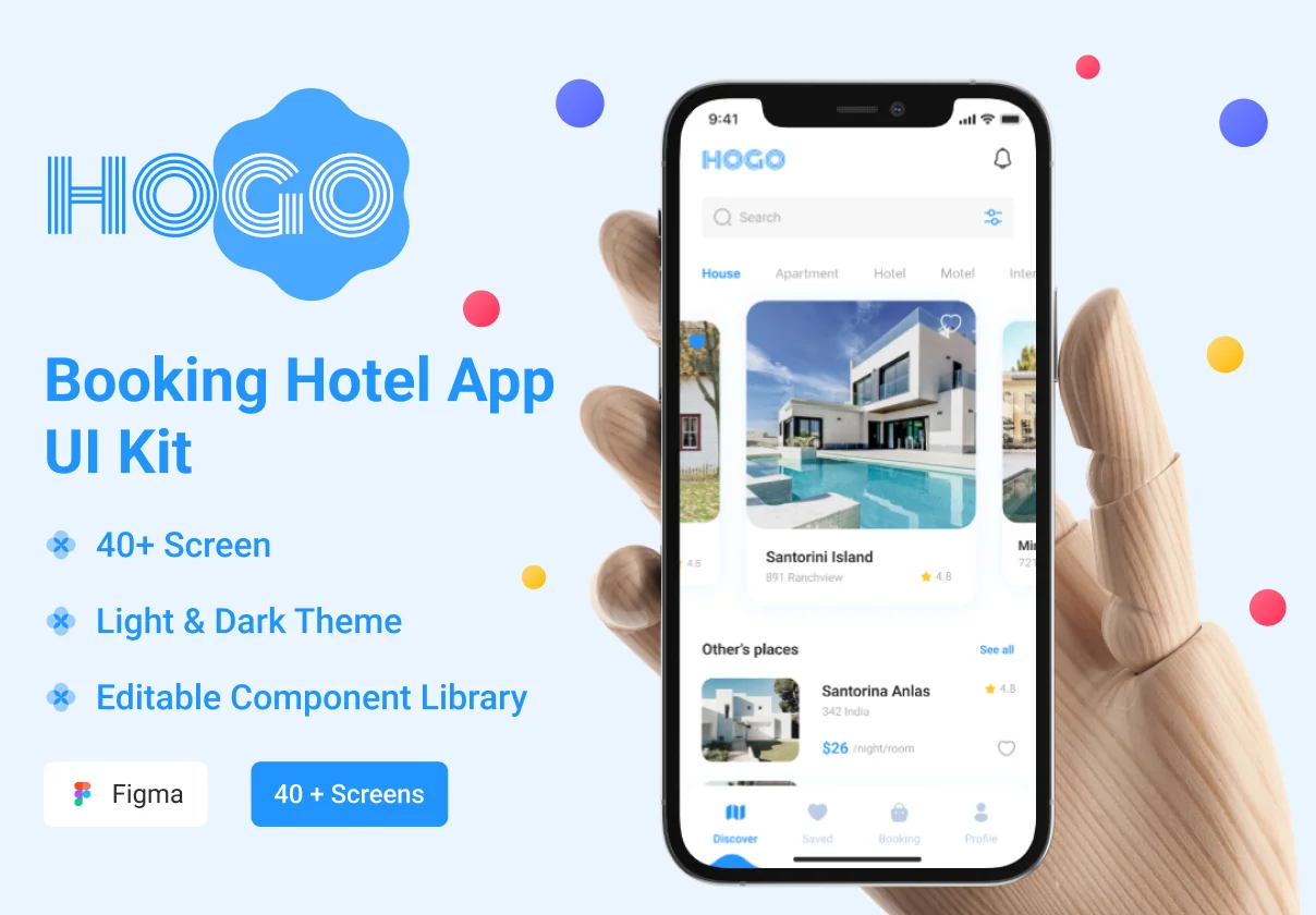 HoGo - Booking Hotel UI Kit