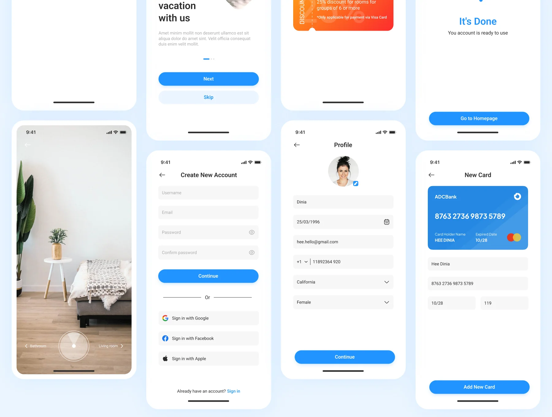 HoGo - Booking Hotel UI Kit 4