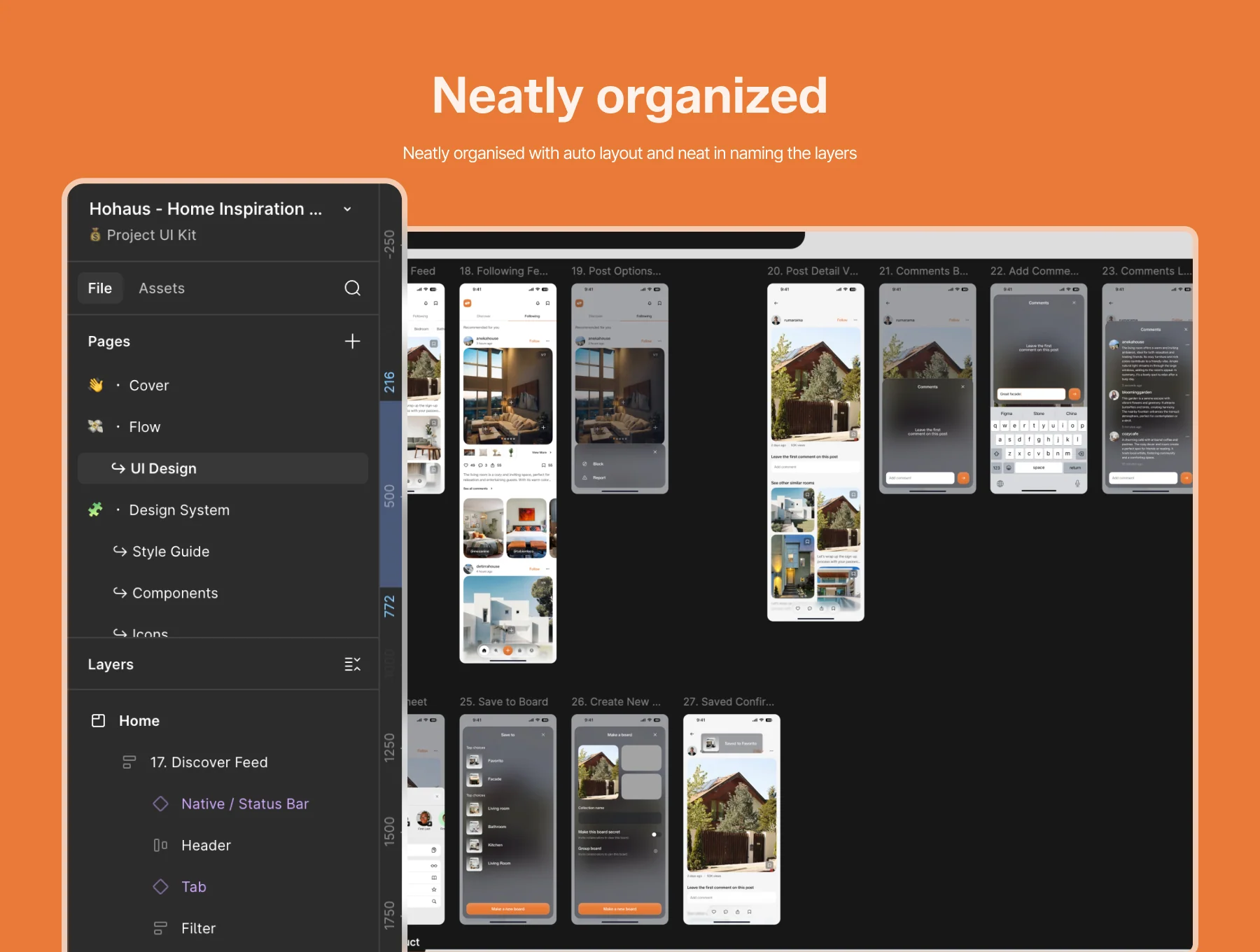 Hohaus - Home Inspiration App UI Kit 4