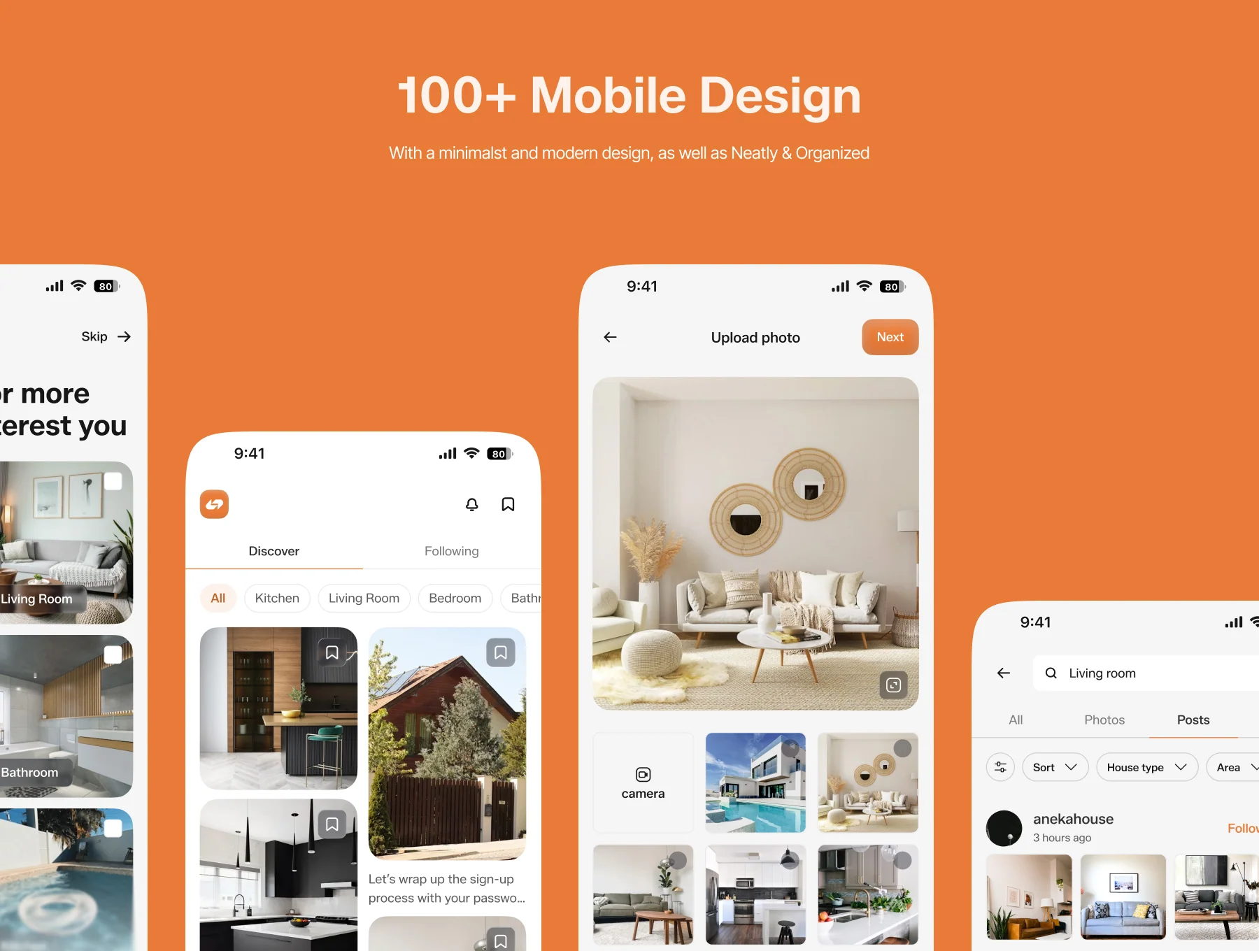 Hohaus - Home Inspiration App UI Kit 5