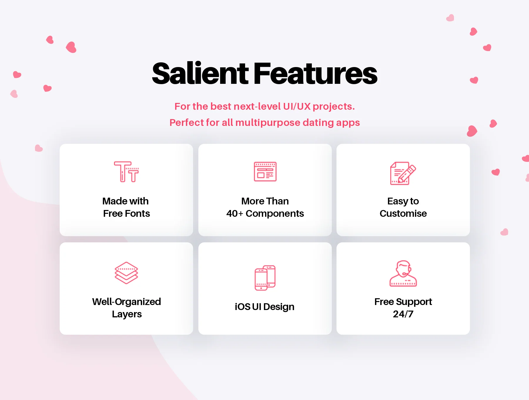 Hola - Dating, Relationship & Social Media App UI Kit 2
