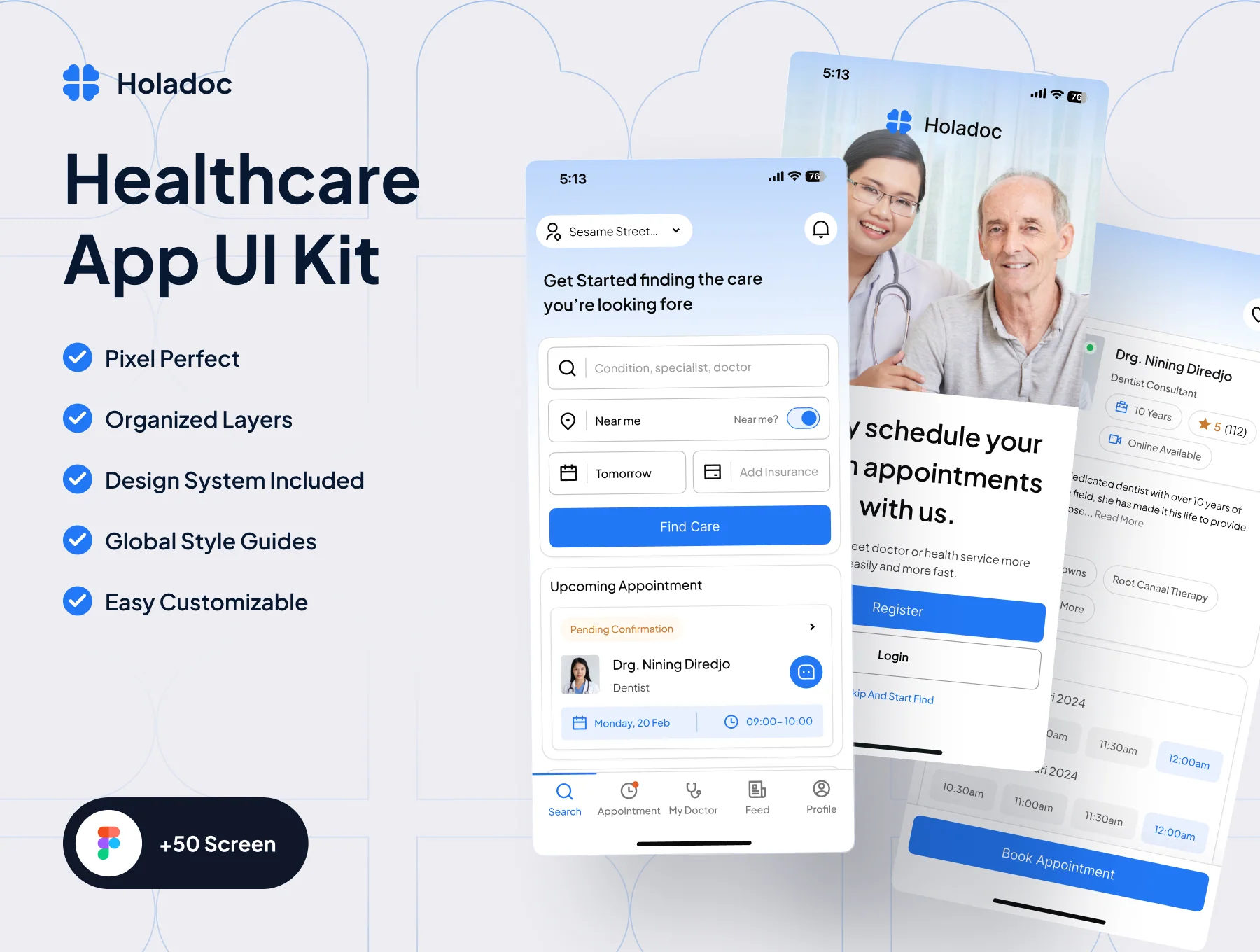 Holadoc - Healthcare UI Kit