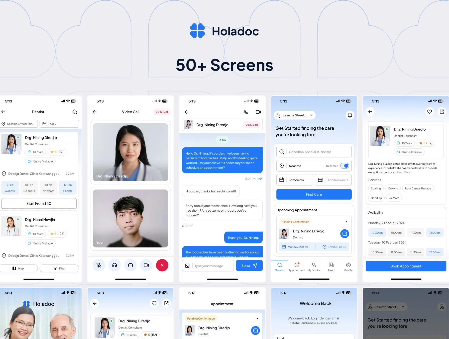 Holadoc - Healthcare UI Kit 6