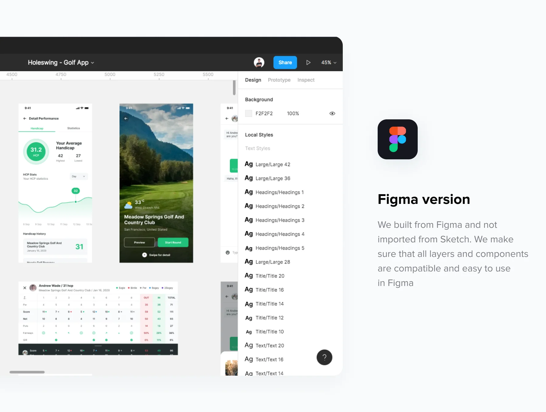 Holeswing Golf GPS Track and Match Score Mobile App 6