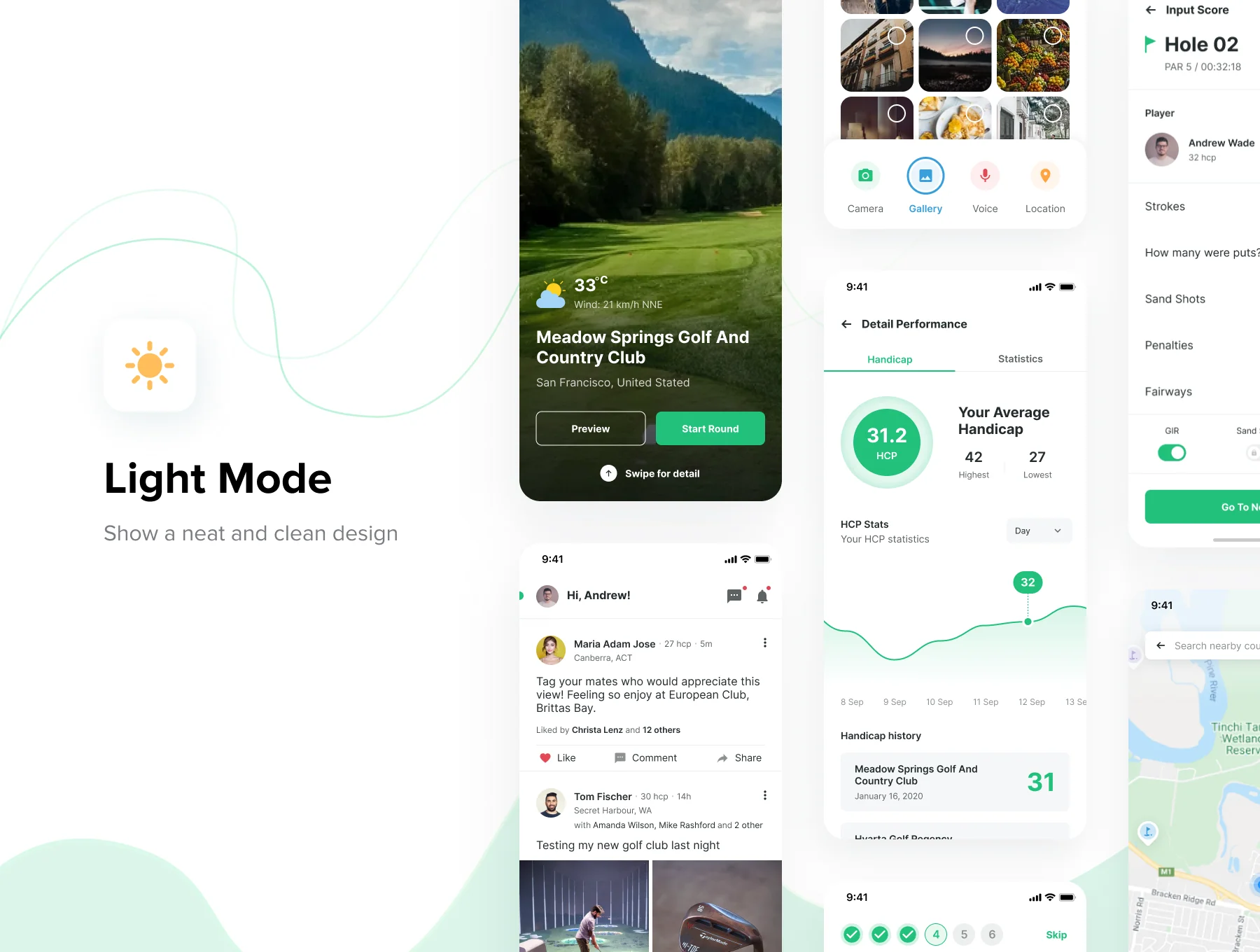 Holeswing Golf GPS Track and Match Score Mobile App 7