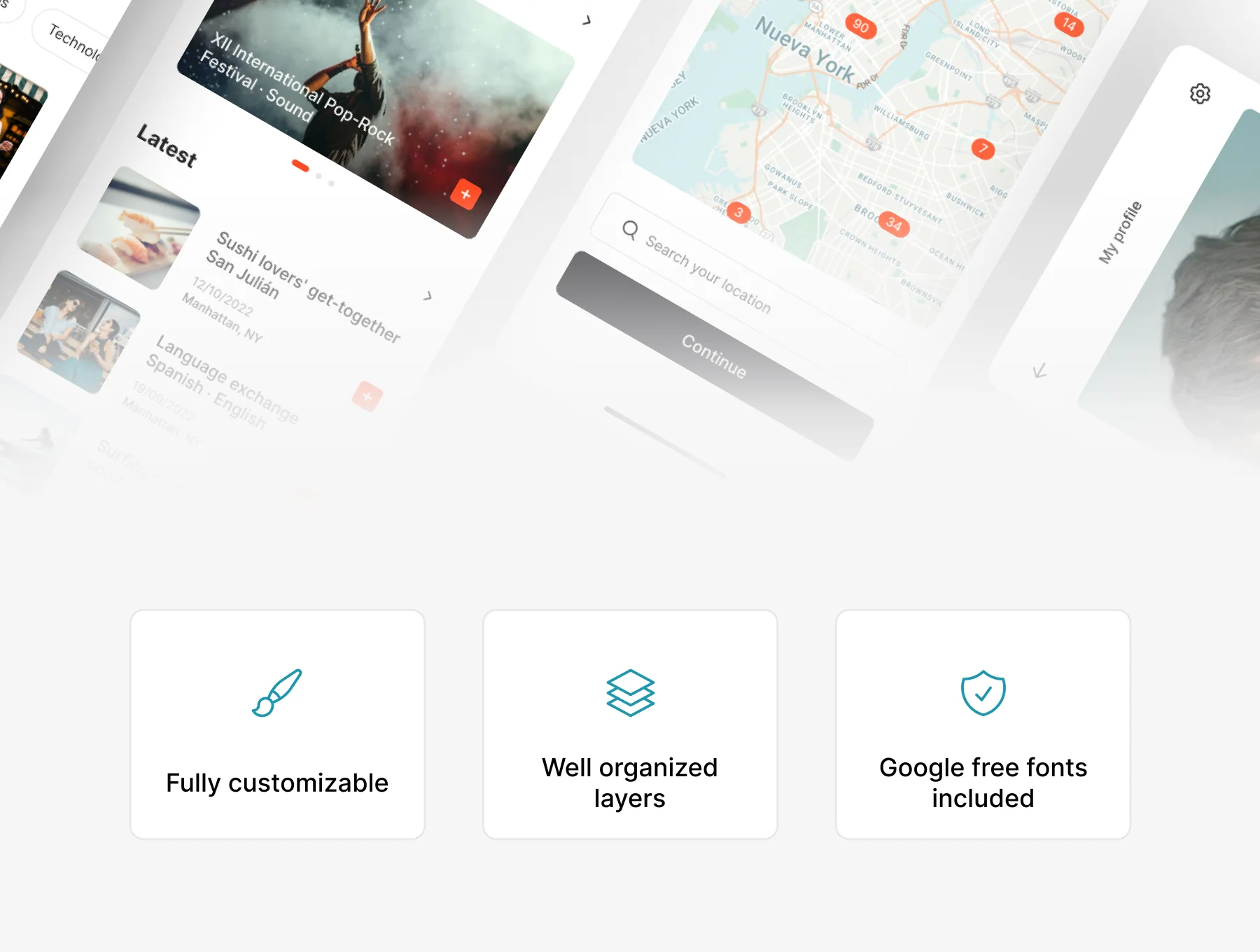 Holi · Booking App UI Kit 4