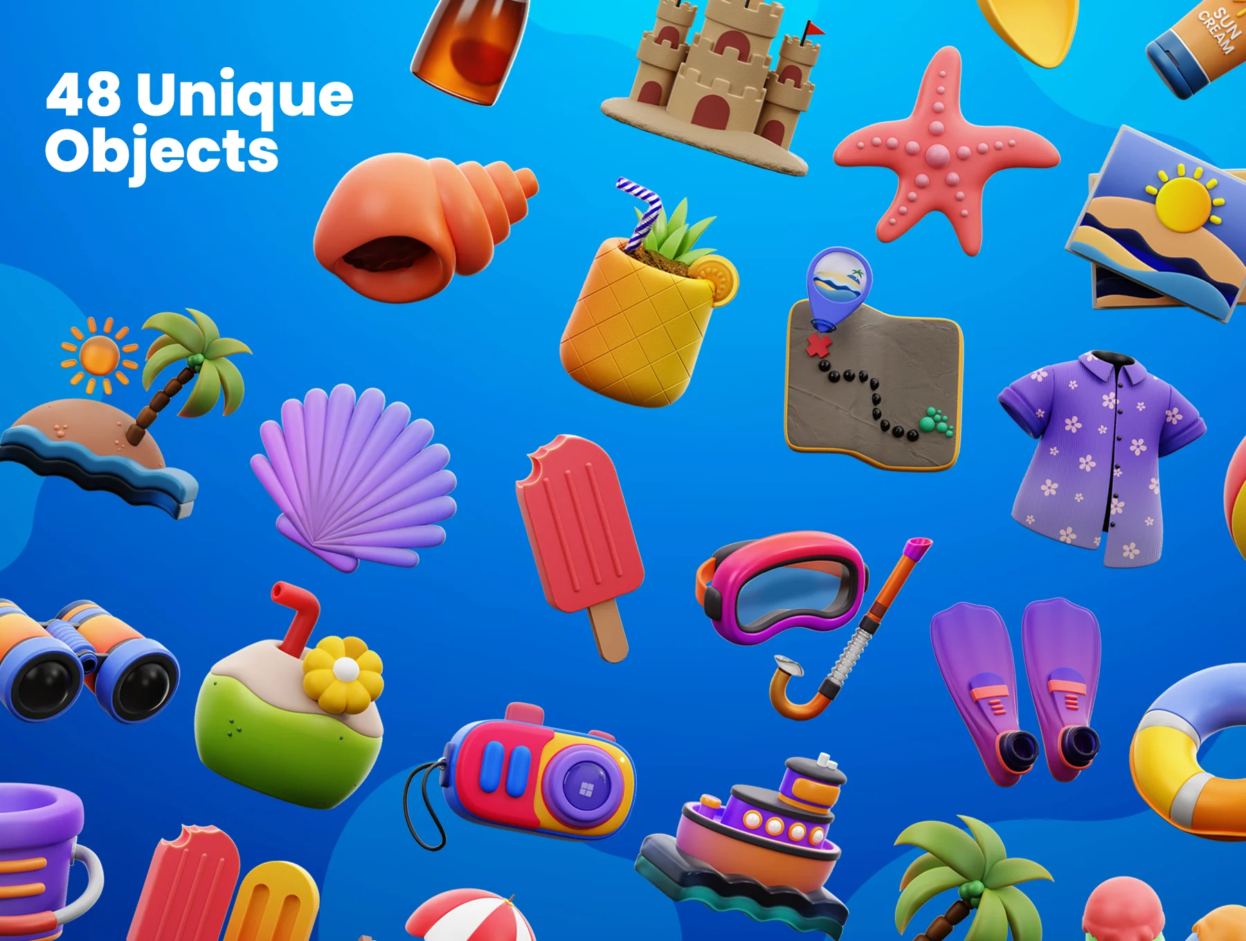 Holiday 3D Icons 5