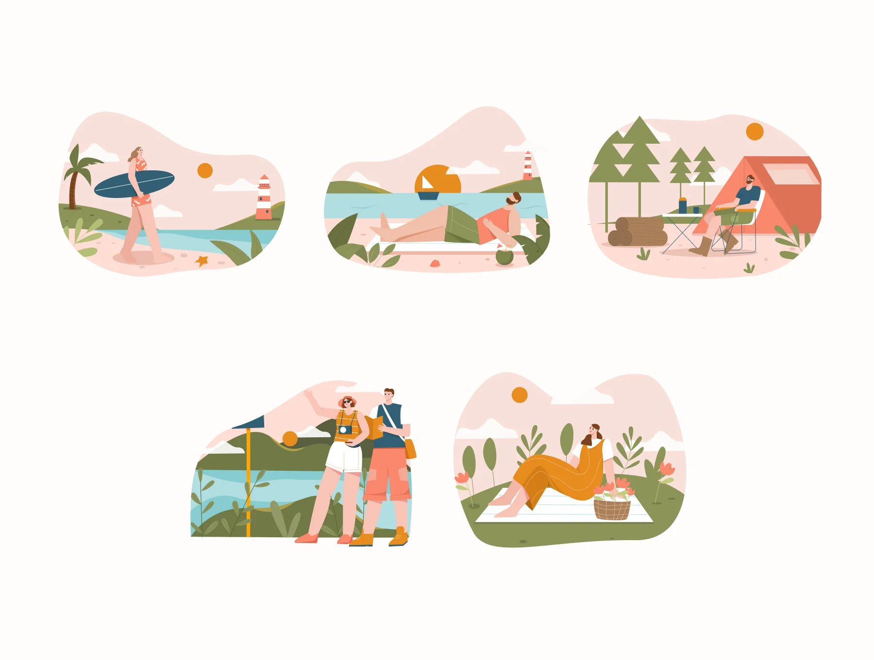 Holiday Illustration Set 6