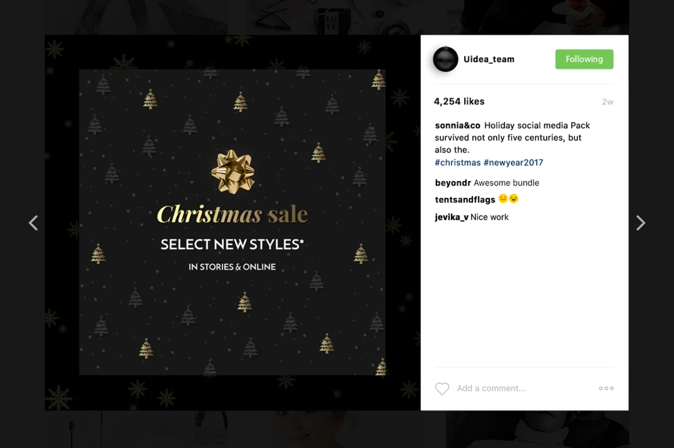 Holiday Social Media Pack Vol.2 2