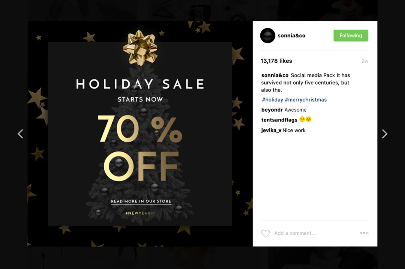 Holiday Social Media Pack 2