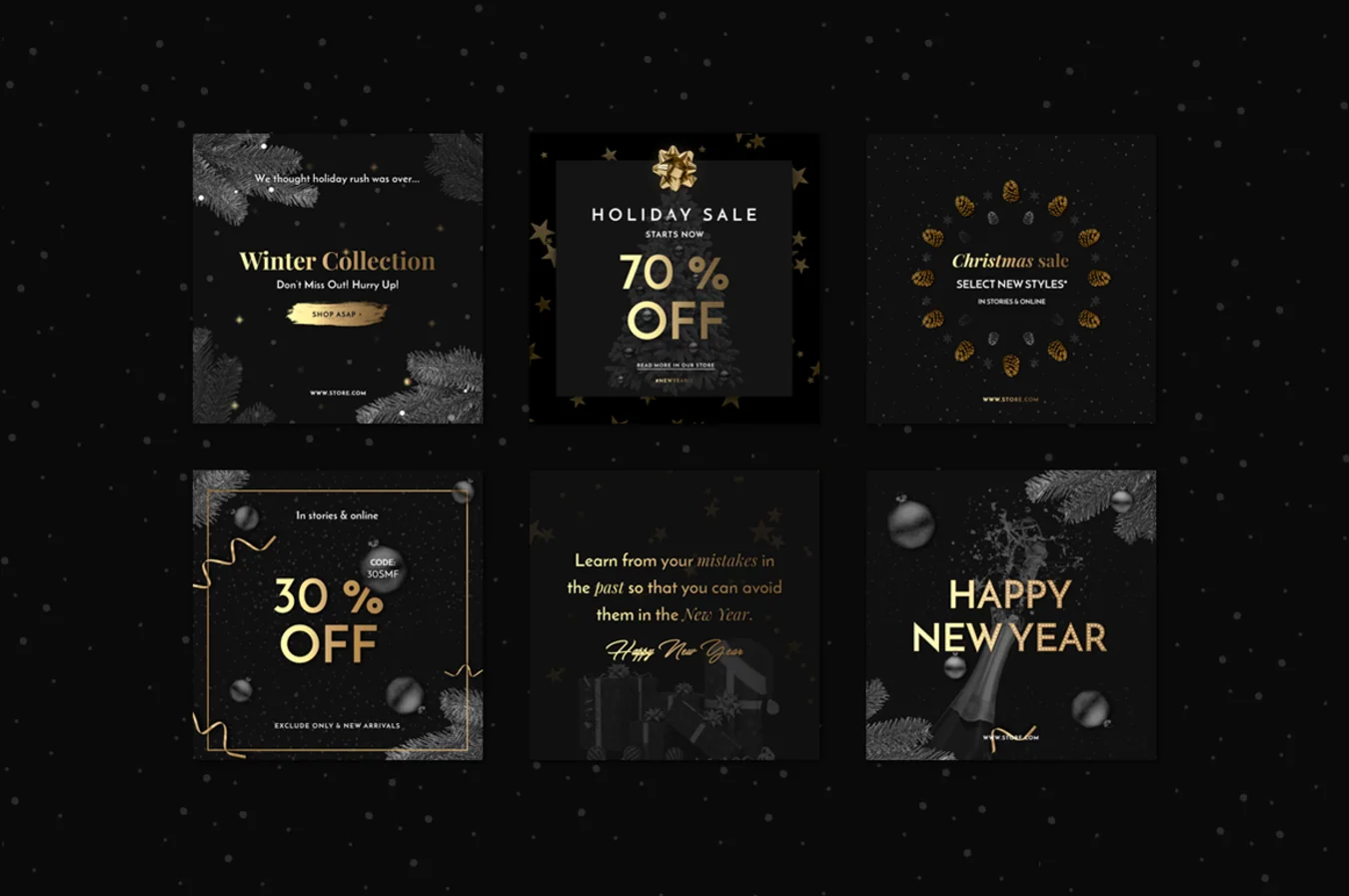 Holiday Social Media Pack 3
