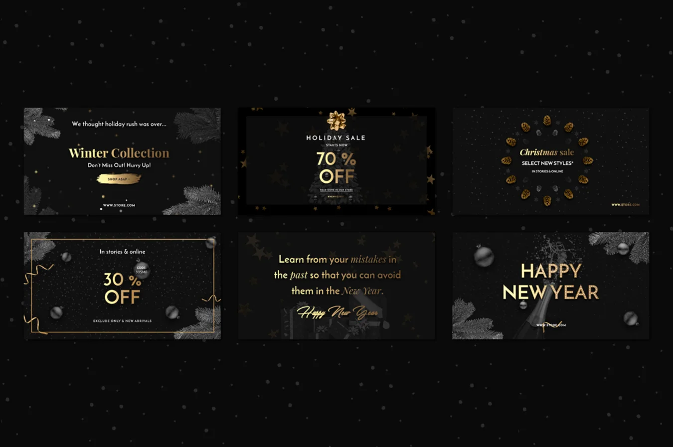 Holiday Social Media Pack 4