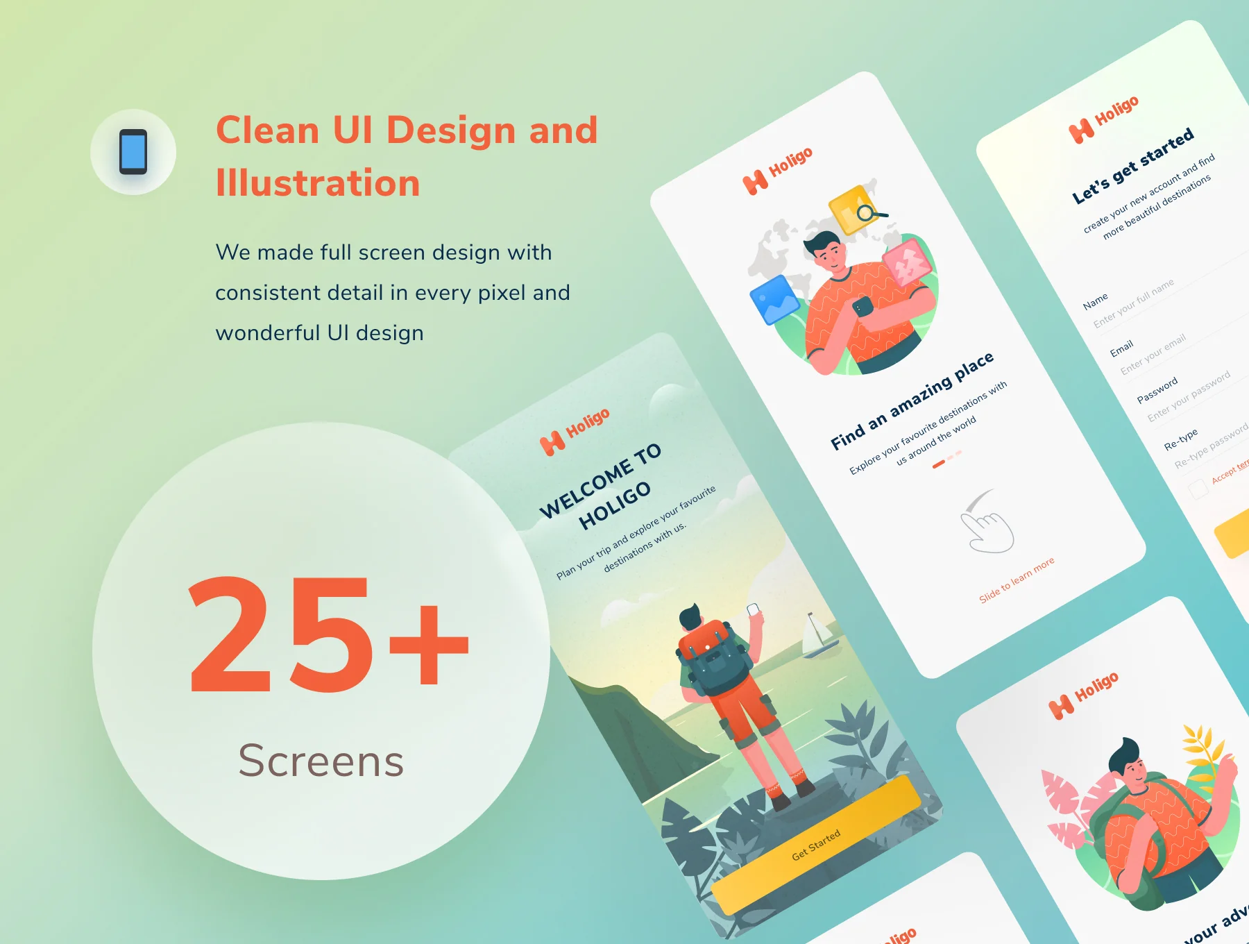 Holigo Mobile Ui Kits 5