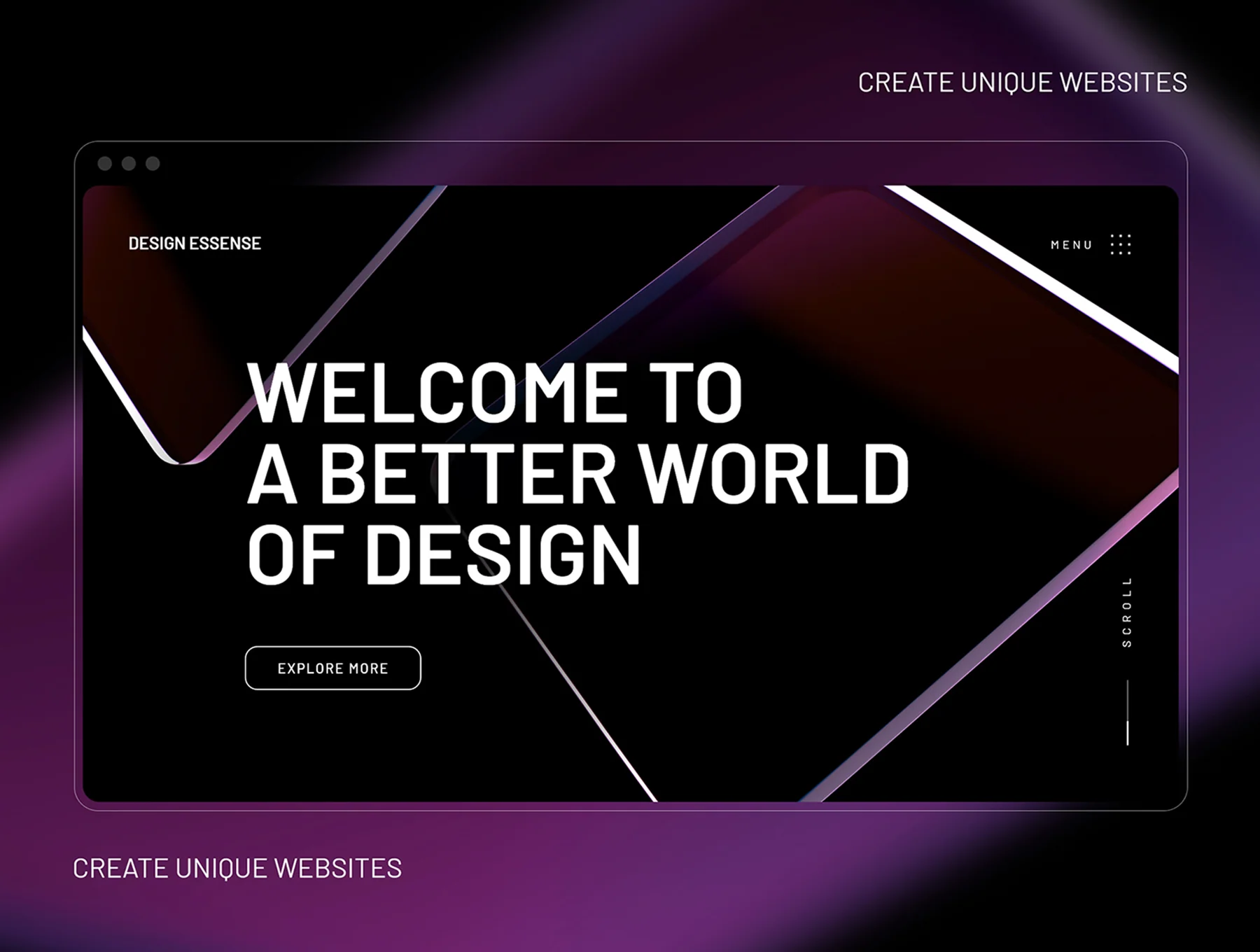 Holo Geometrical 3D Shapes Collection