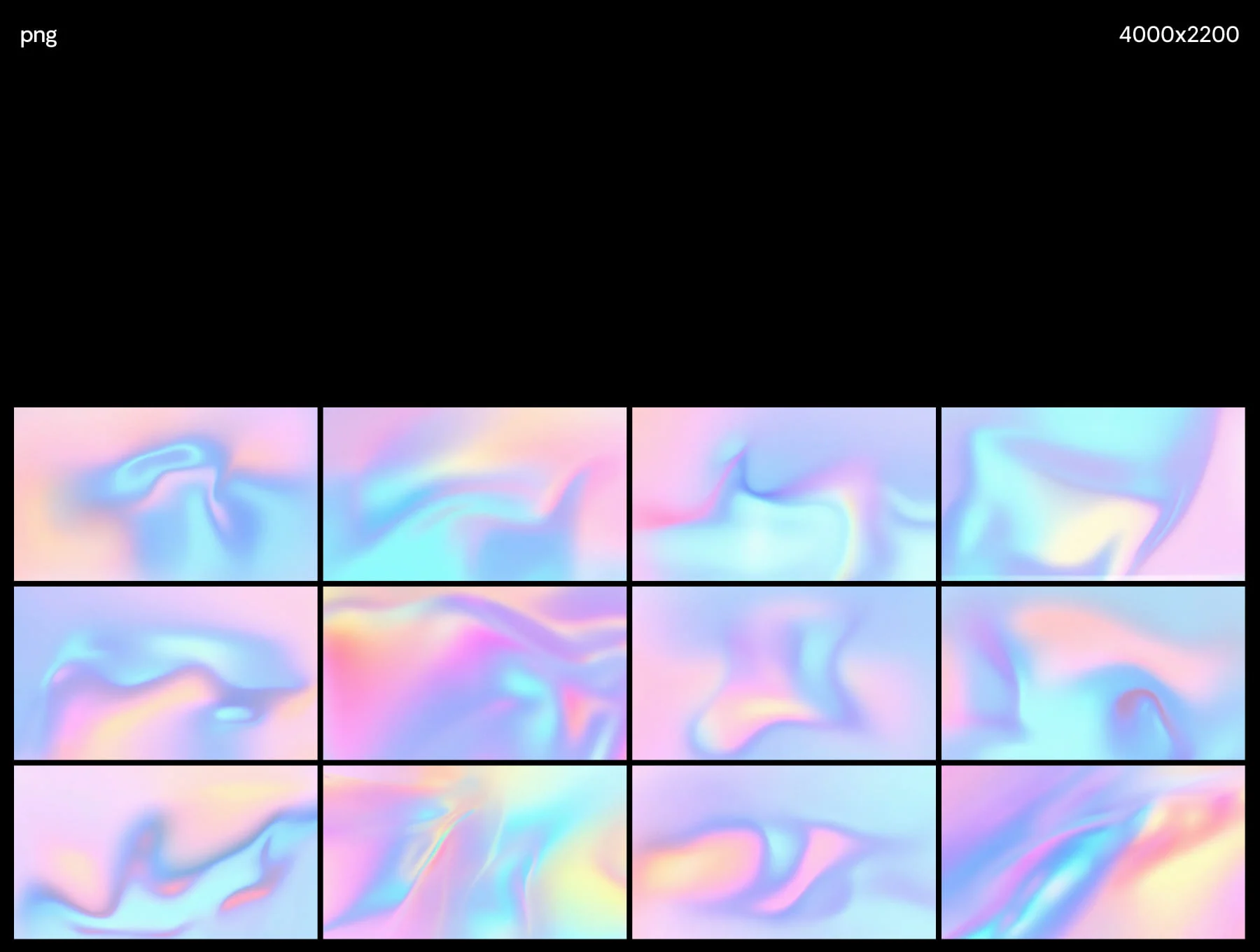 Holographic | Texture Background Pack 2