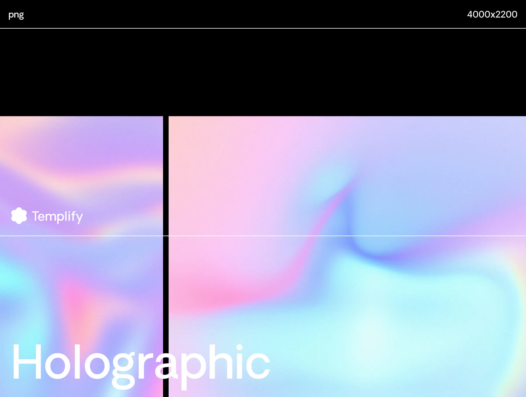 Holographic | Texture Background Pack 4