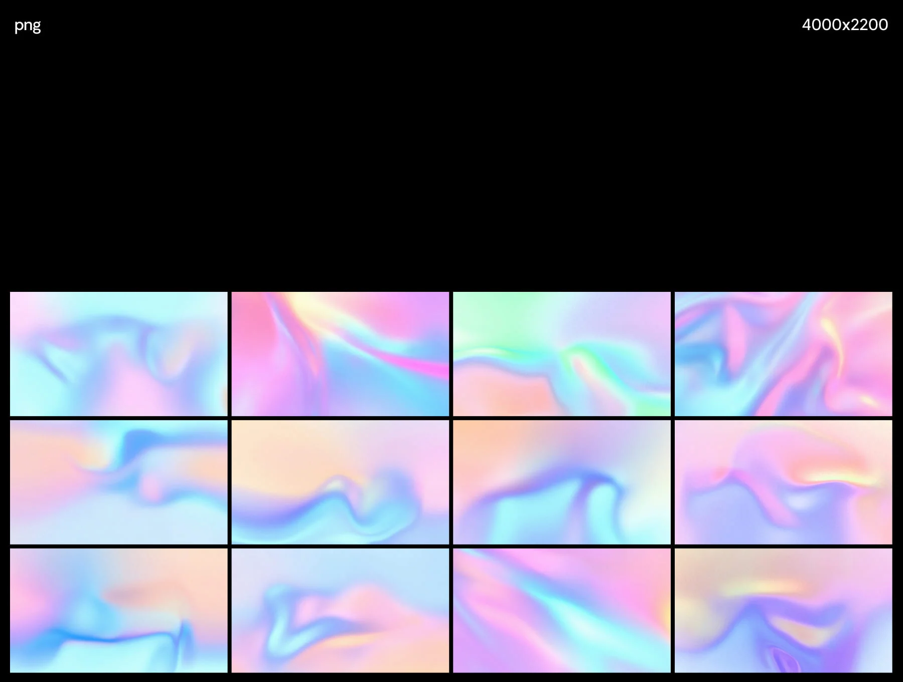 Holographic | Texture Background Pack 6