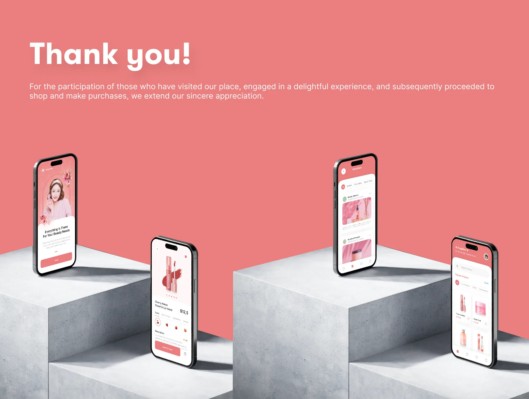 Holypretty - Beauty Product Ui kit Mobile 6