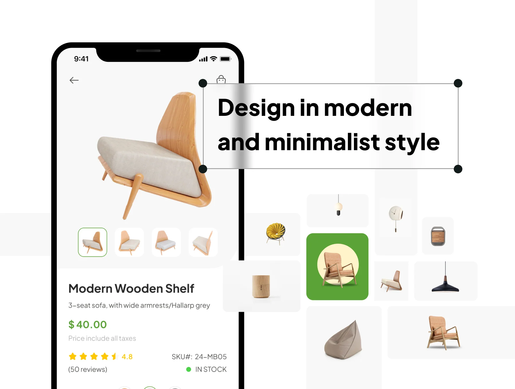HOMANIA - Funiture Shopping App UI Kit 2