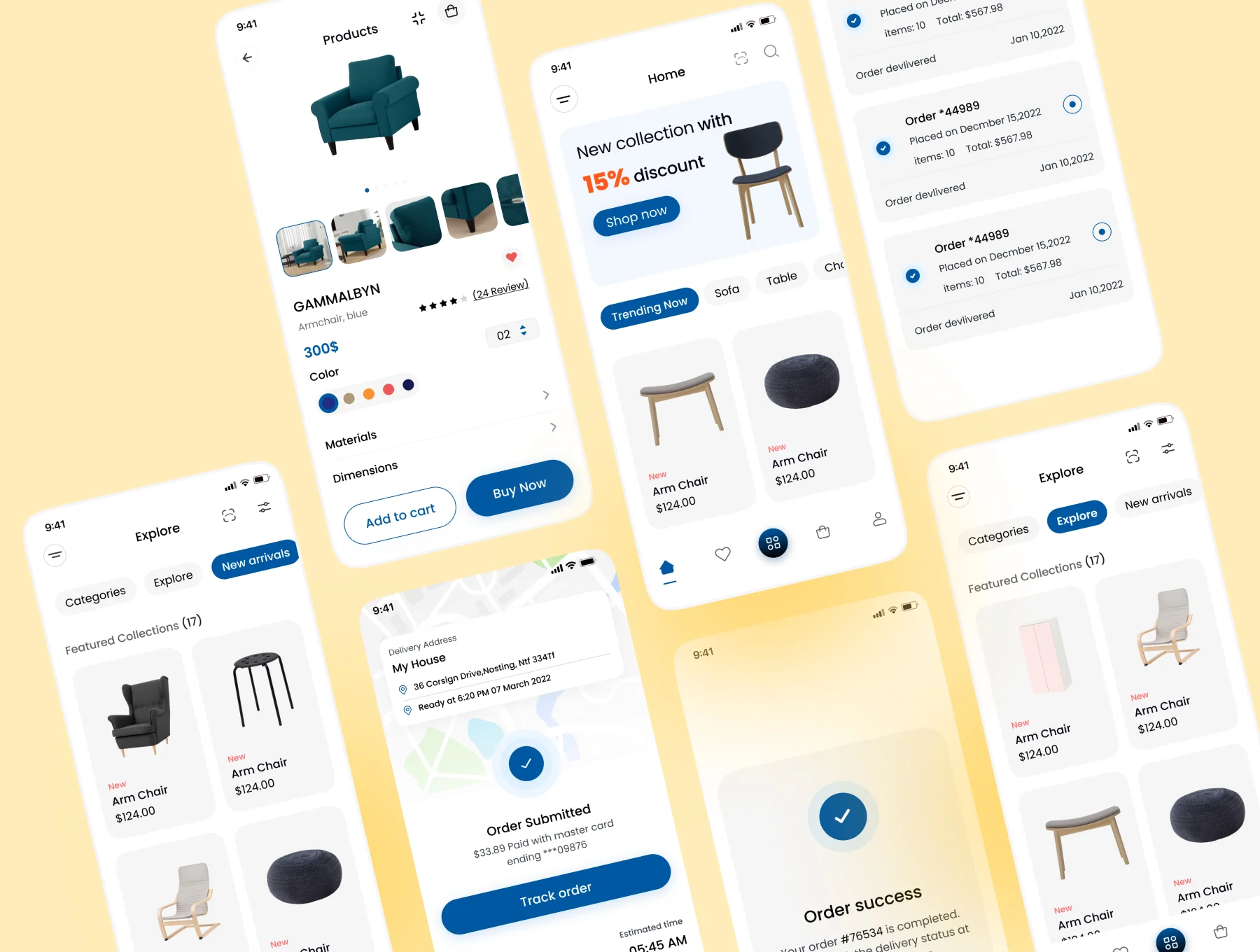 Furniture Mobile app 2