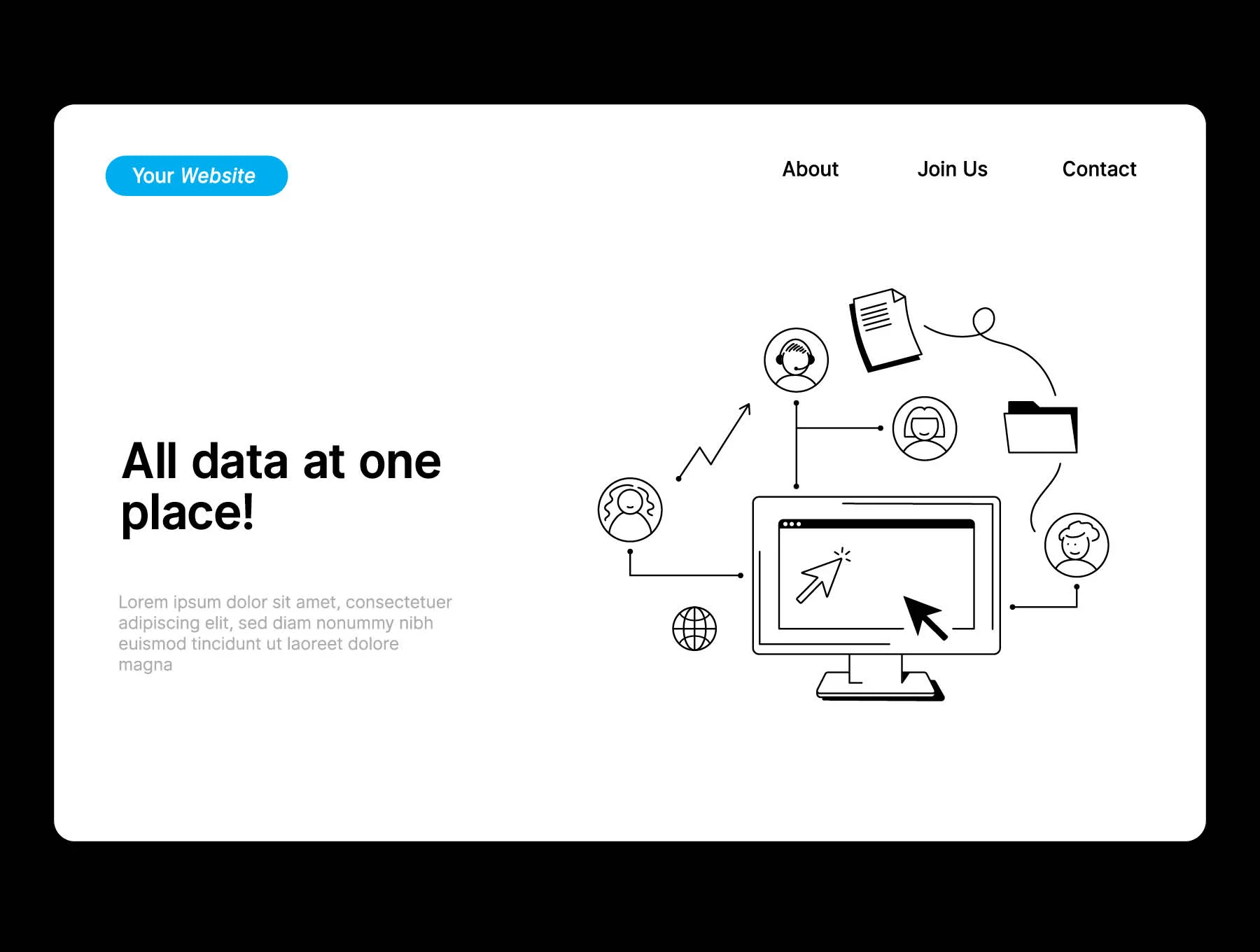 Home office and Remote work Illustrations Pack 5
