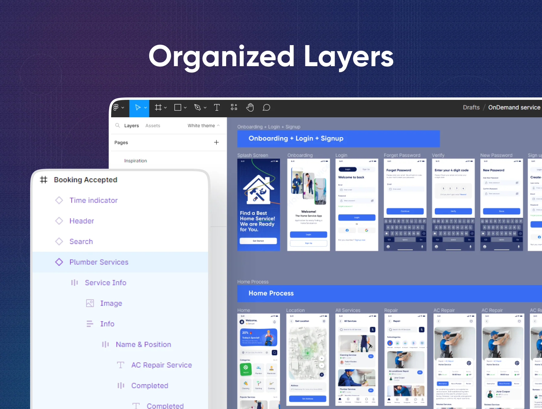 Home Service App Ui Kit 6