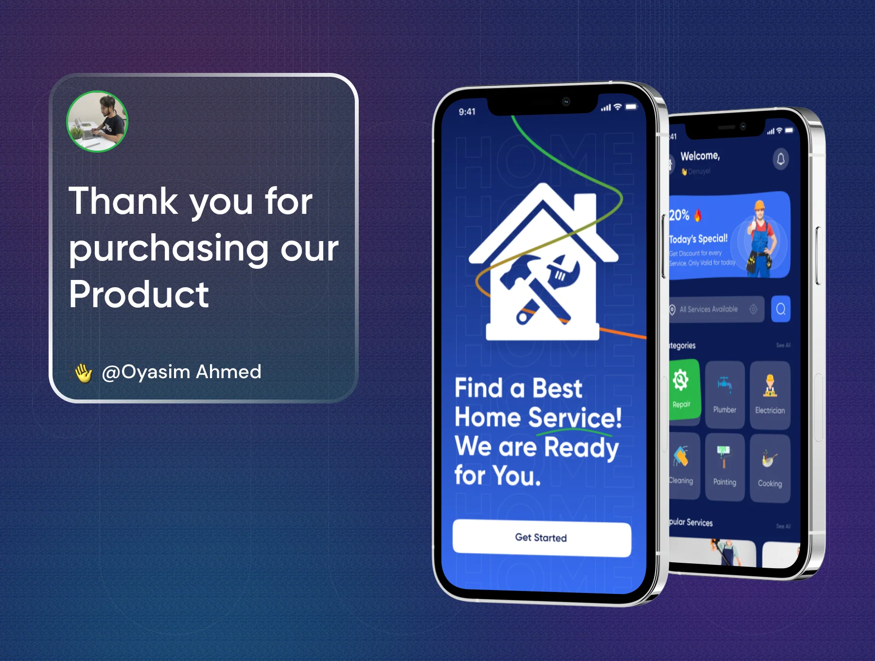 Home Service App Ui Kit 8