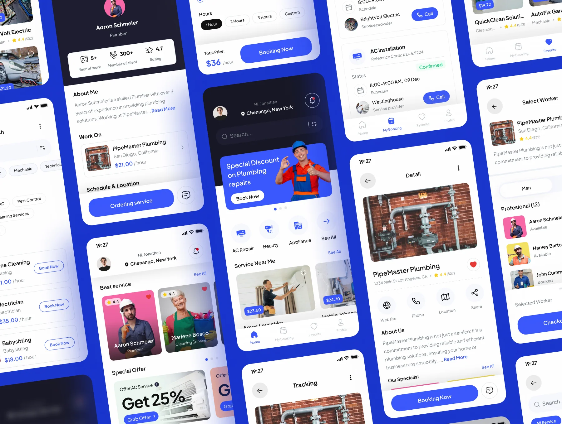 HomeHero - Home Service Mobile App IOS UI Kits 5