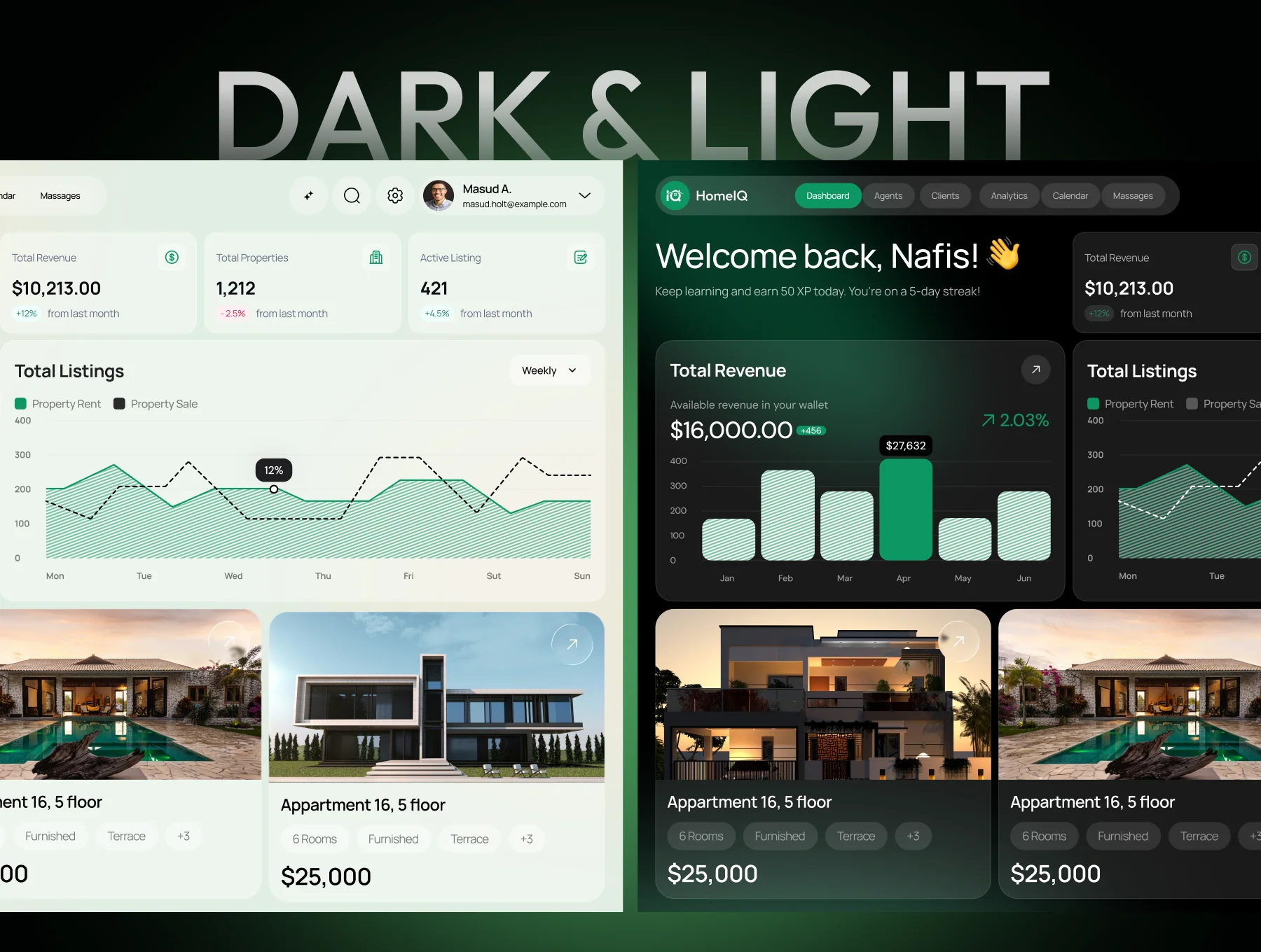 HomeIQ - AI Real Estate Management UI Kit 5