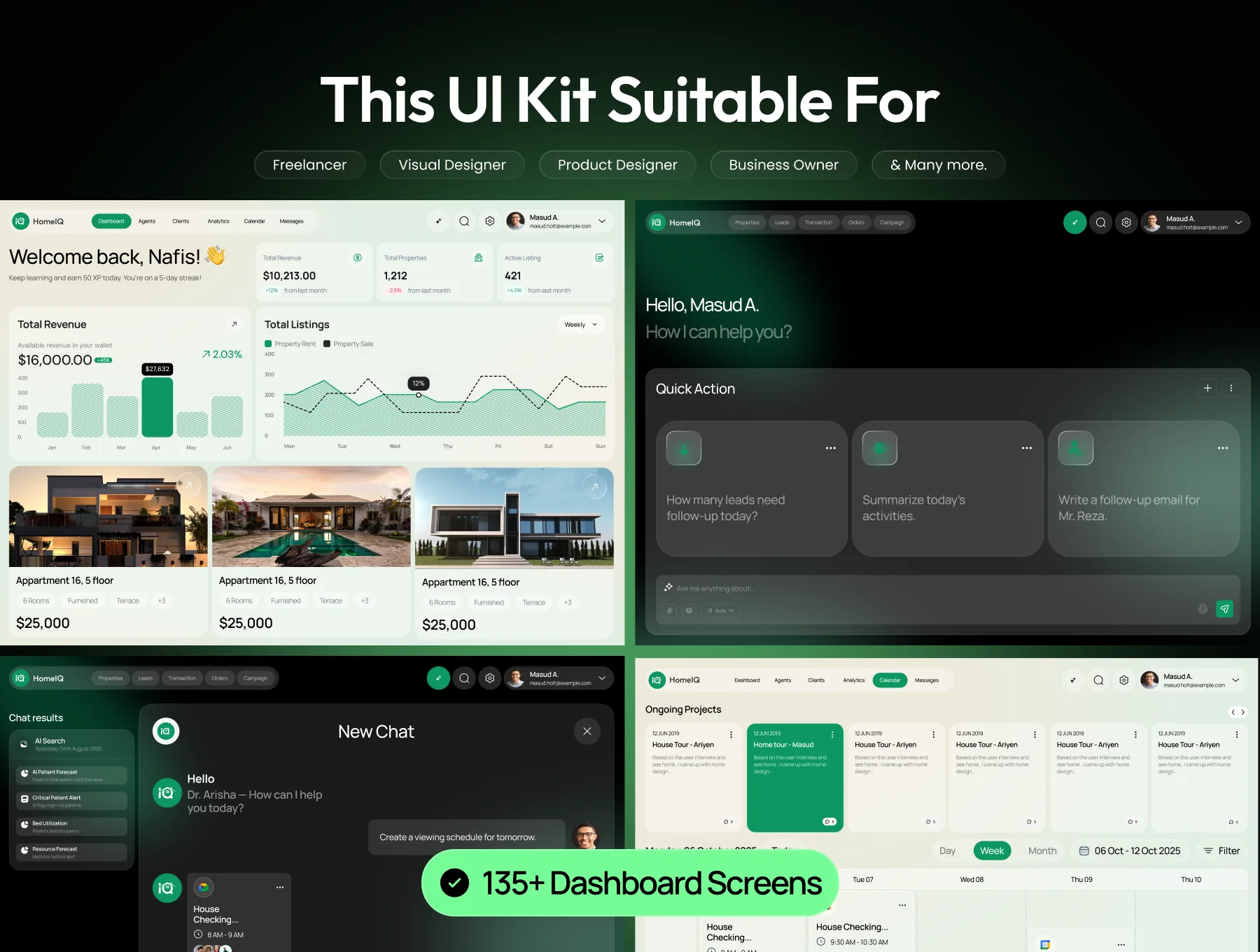 HomeIQ - AI Real Estate Management UI Kit 7
