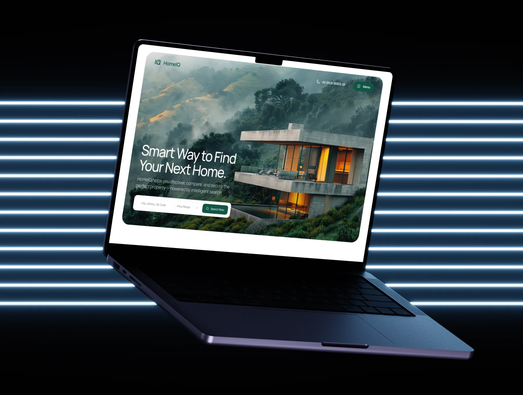 HomeIQ - Morden Real Estate Company Website UI Kit 4