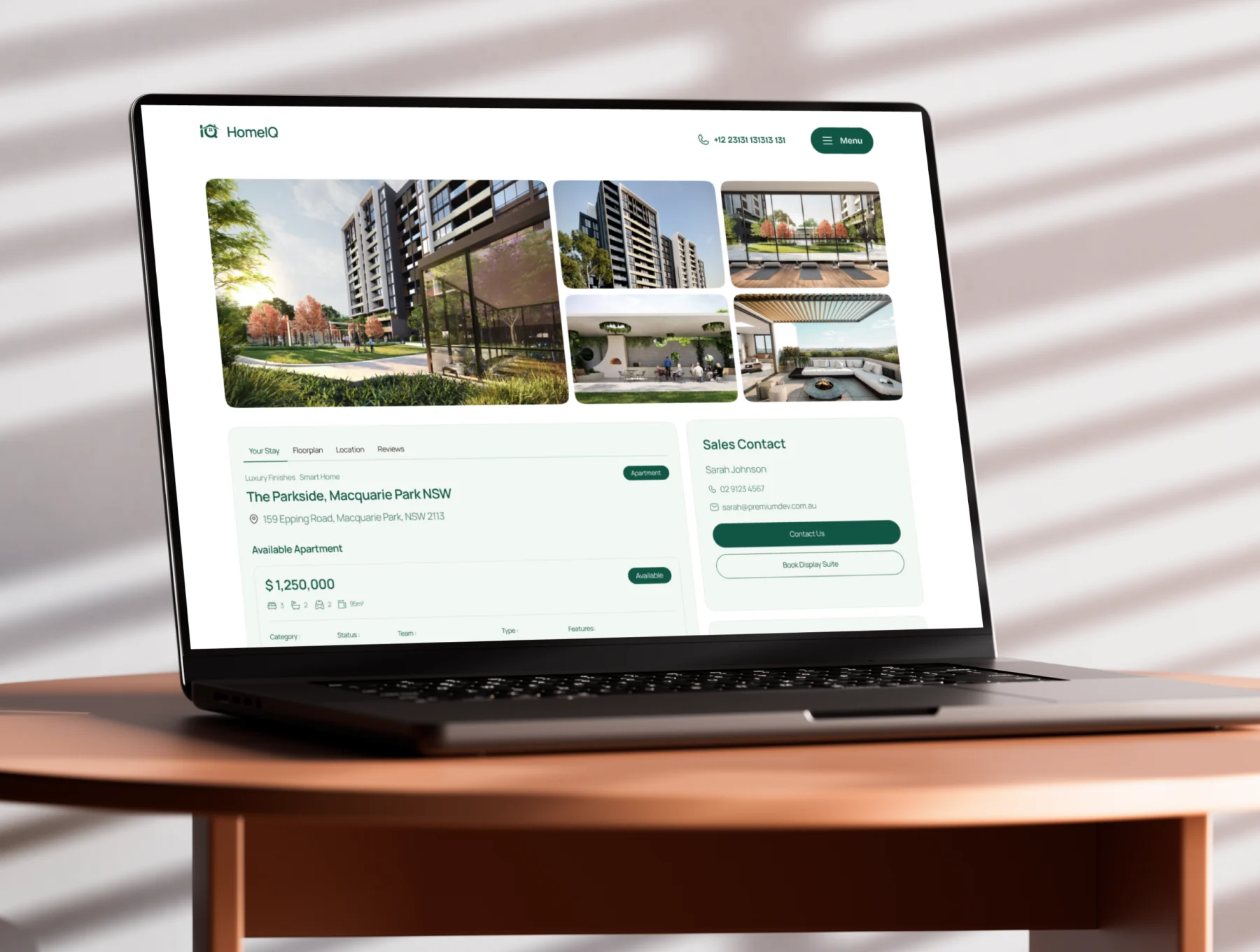 HomeIQ - Morden Real Estate Company Website UI Kit 5