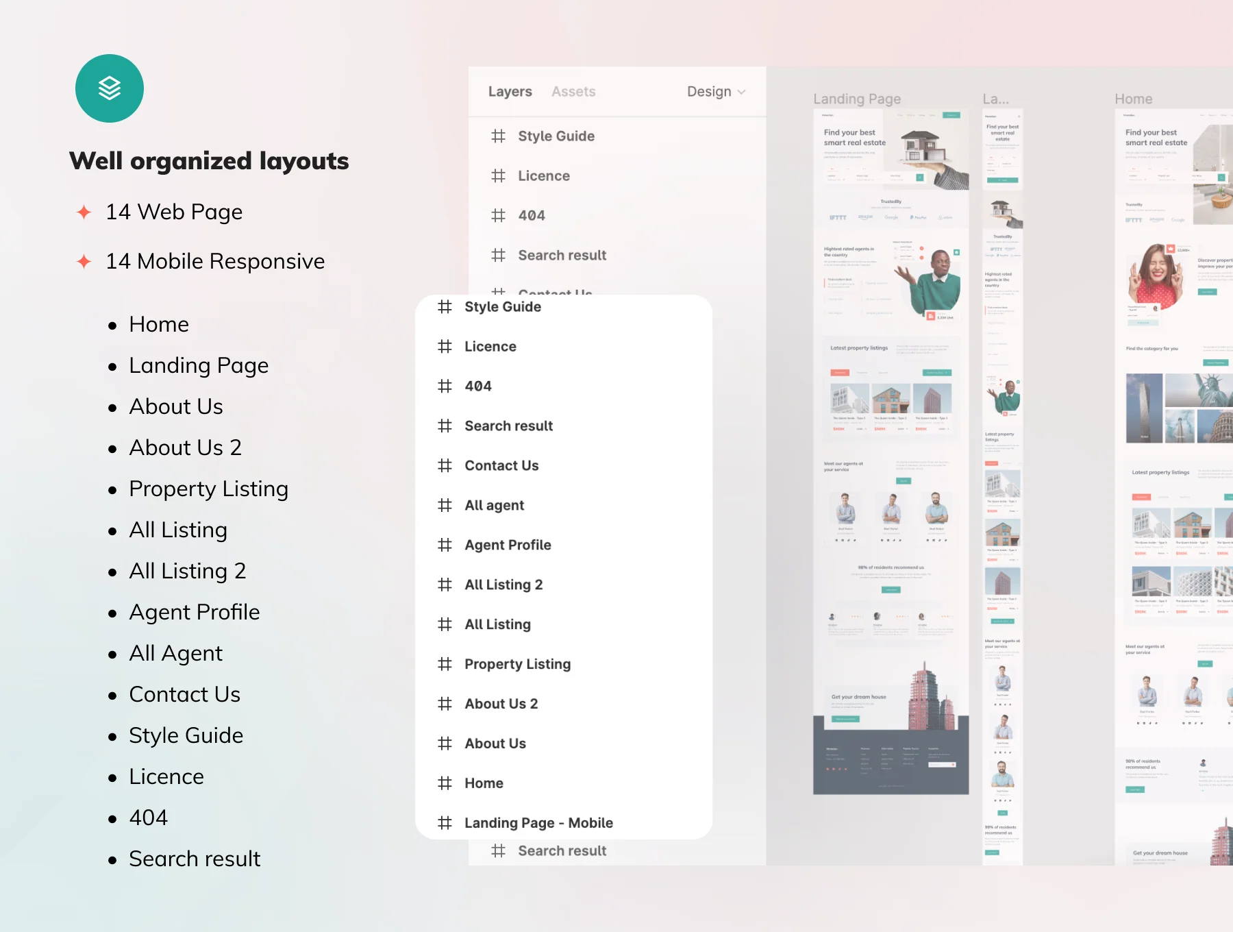 Homelun - Real Estate Landing Page UI KIT 4