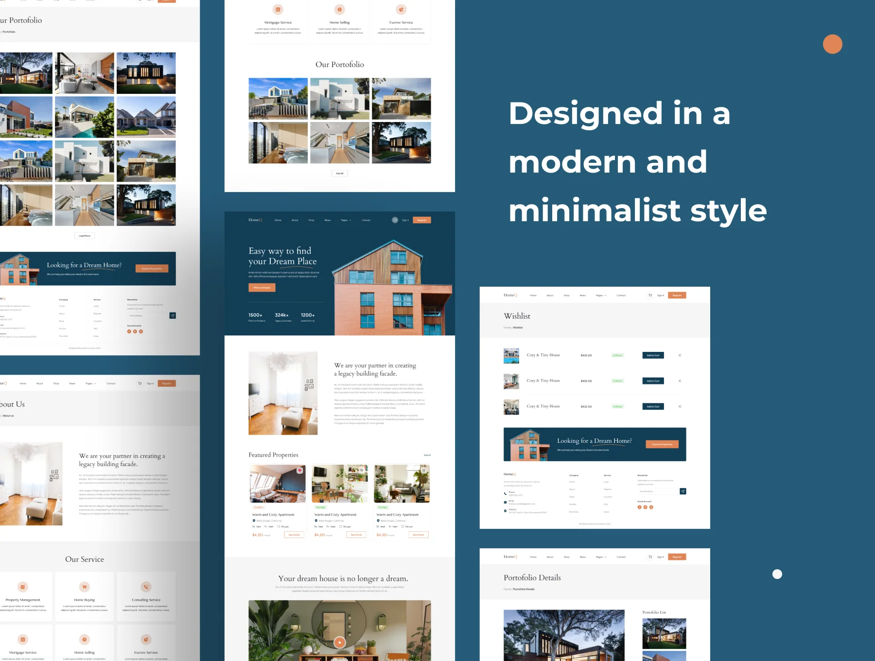 HomeQ - Real Estate Web Templates 2