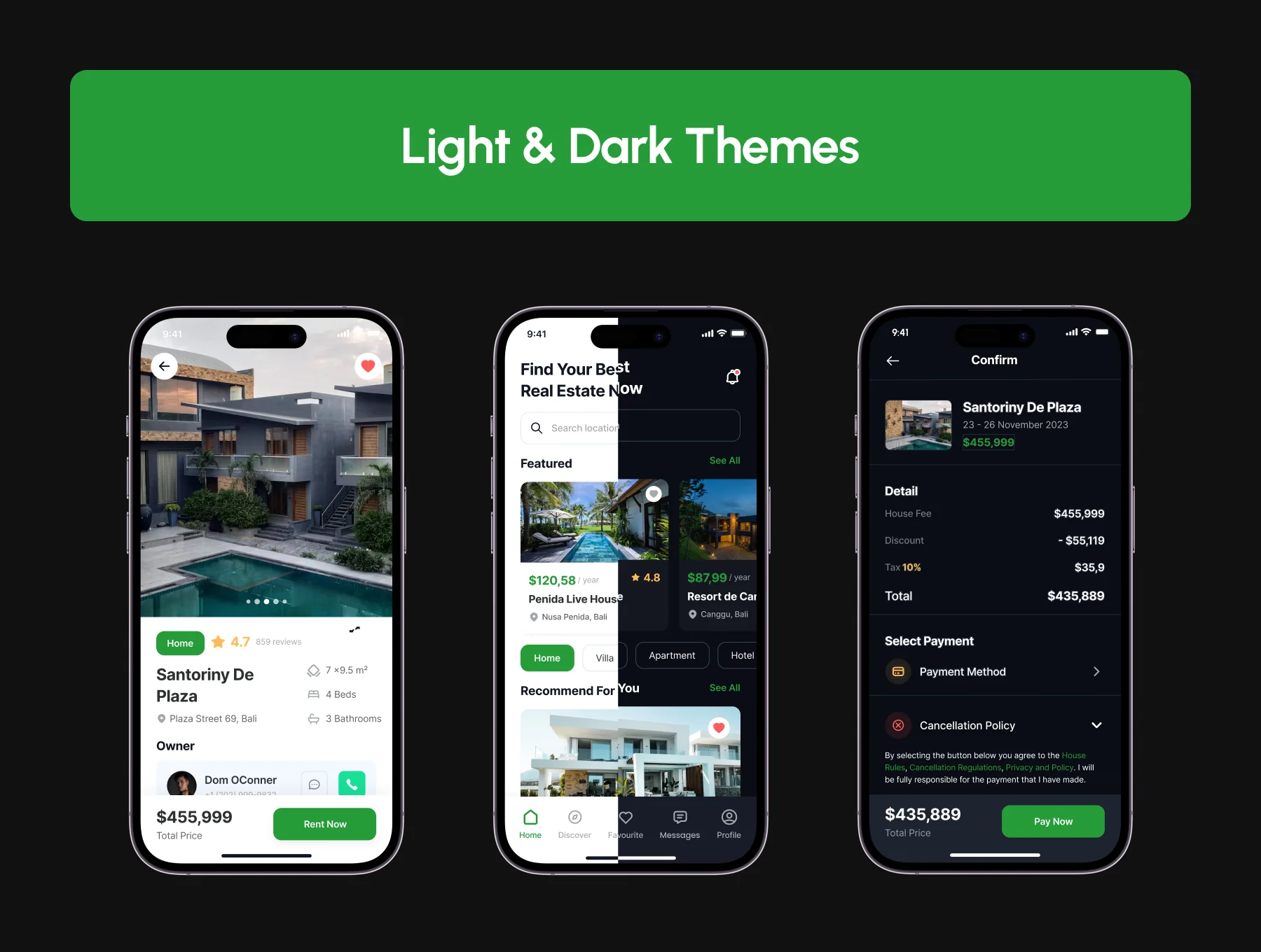 HomeQu - Real Estate App UI Kit + Code Templates 3