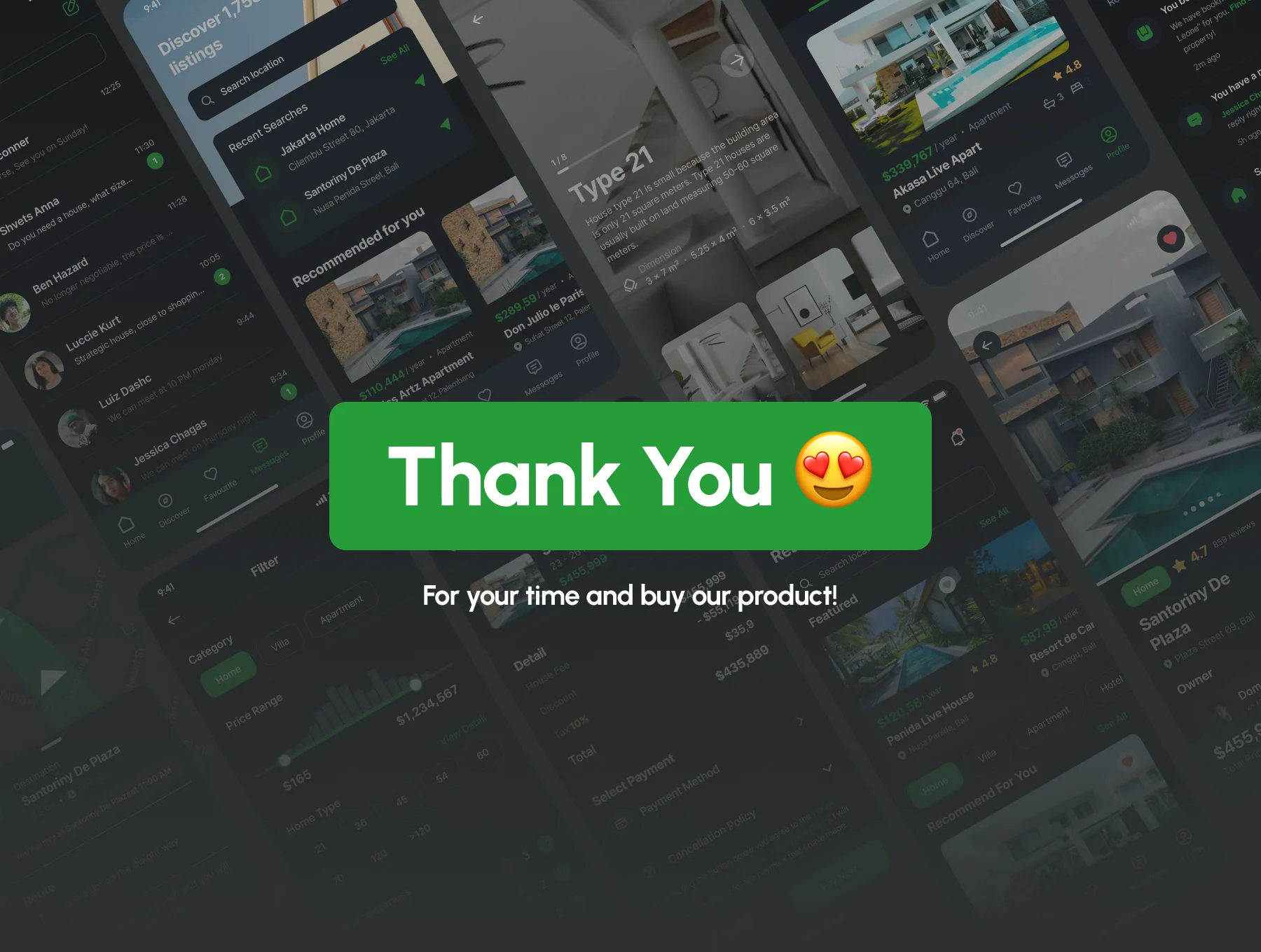 HomeQu - Real Estate App UI Kit + Code Templates 6
