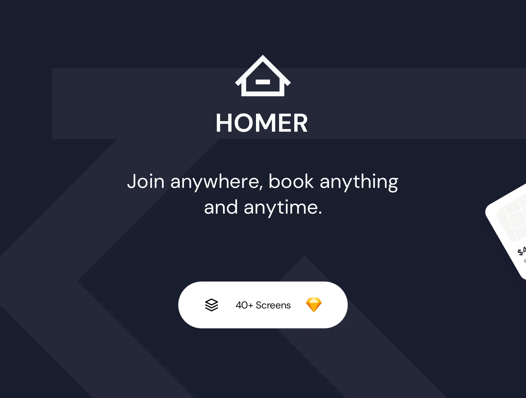 Homer Apartment App UI Kit