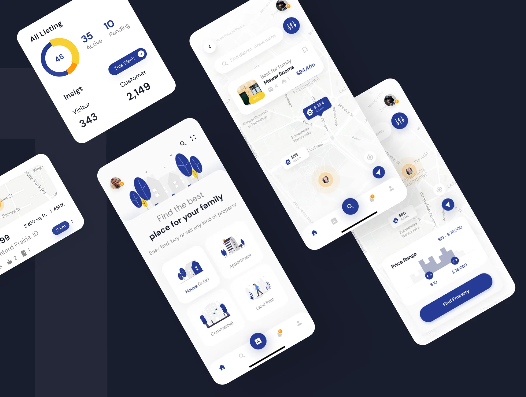 Homer Apartment App UI Kit 2