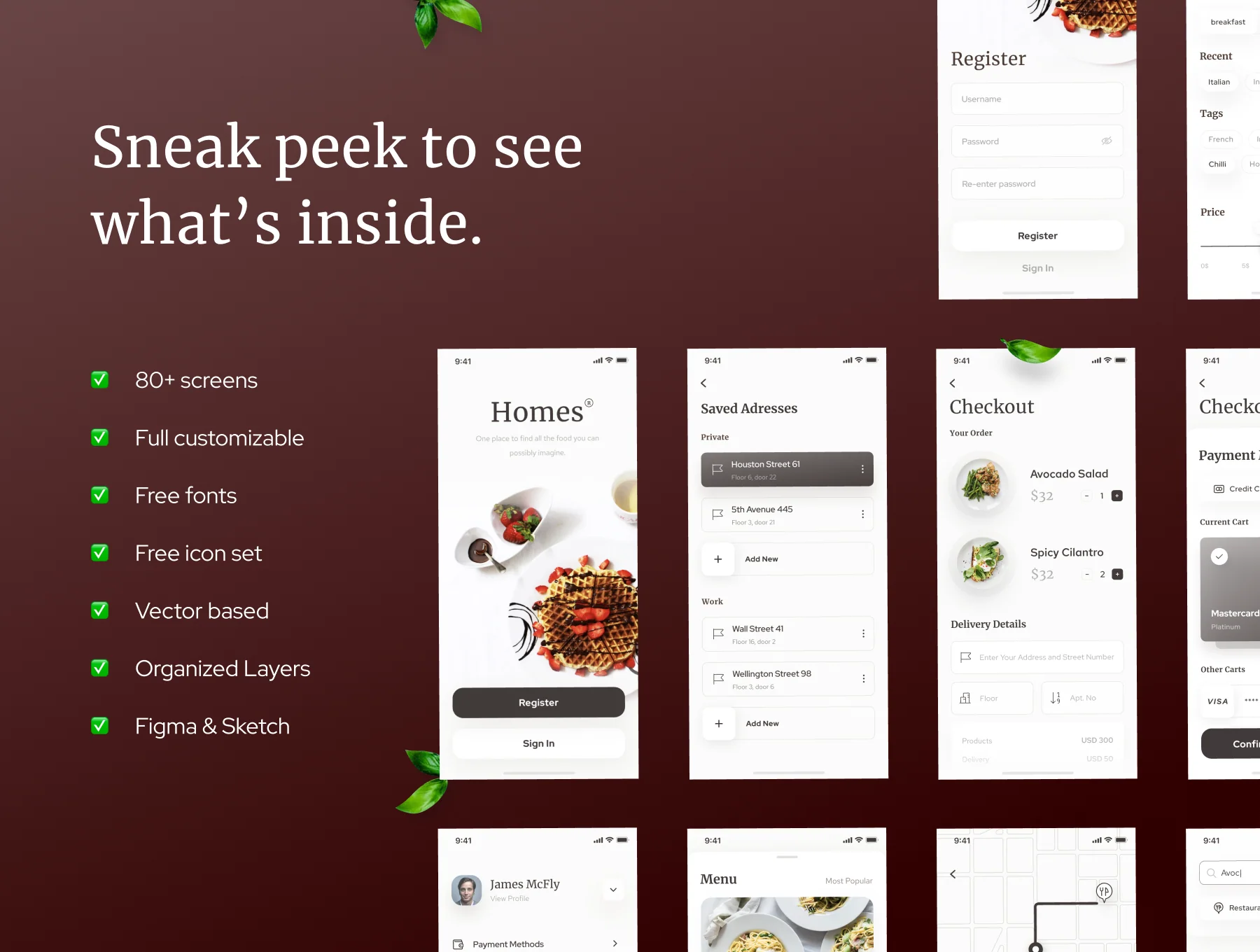 Homes - Food Delivery App 2