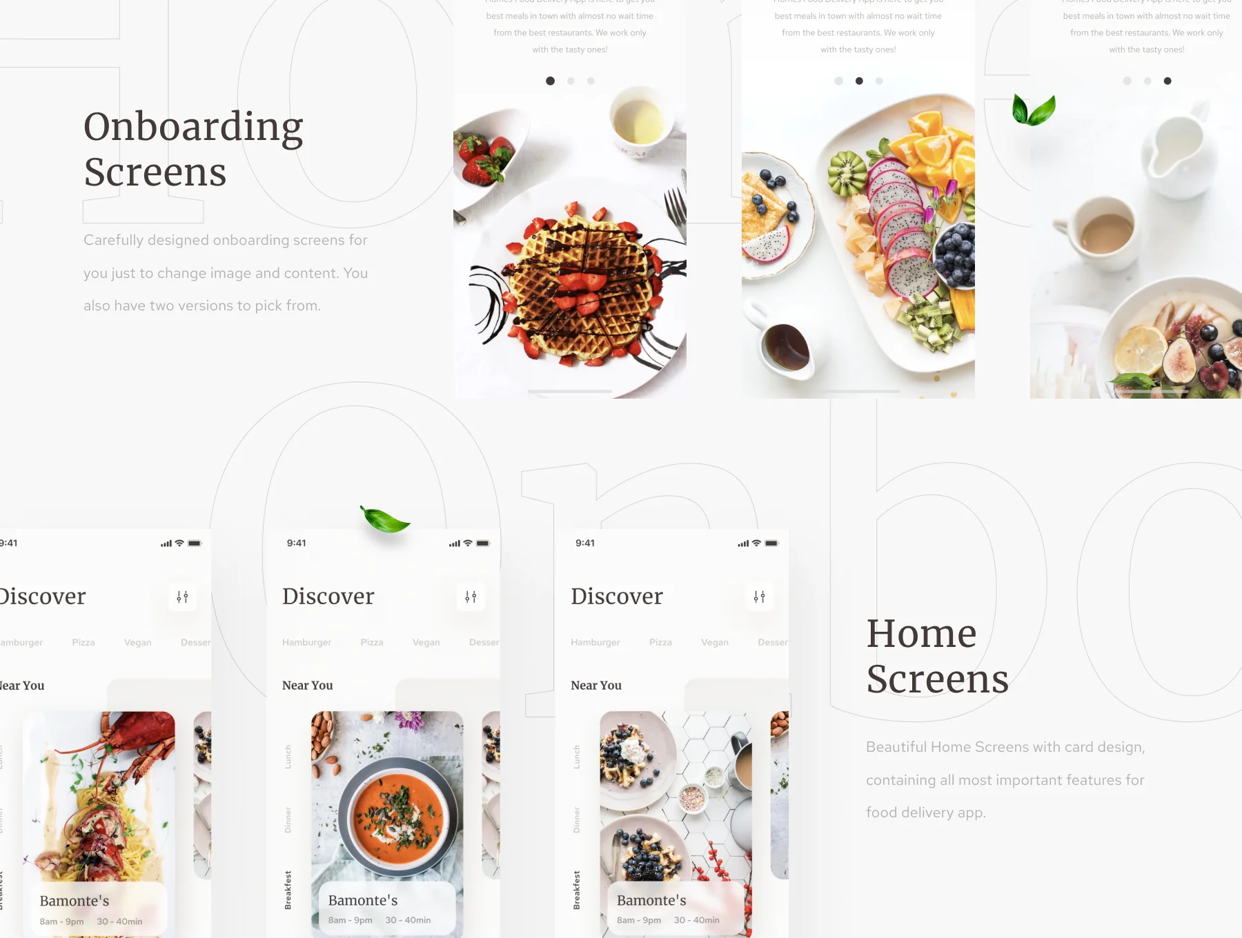 Homes - Food Delivery App 4