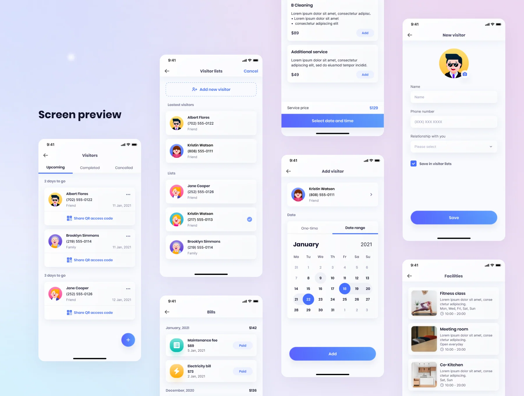 HOMETEQ - Smart Living App UI Kit 5