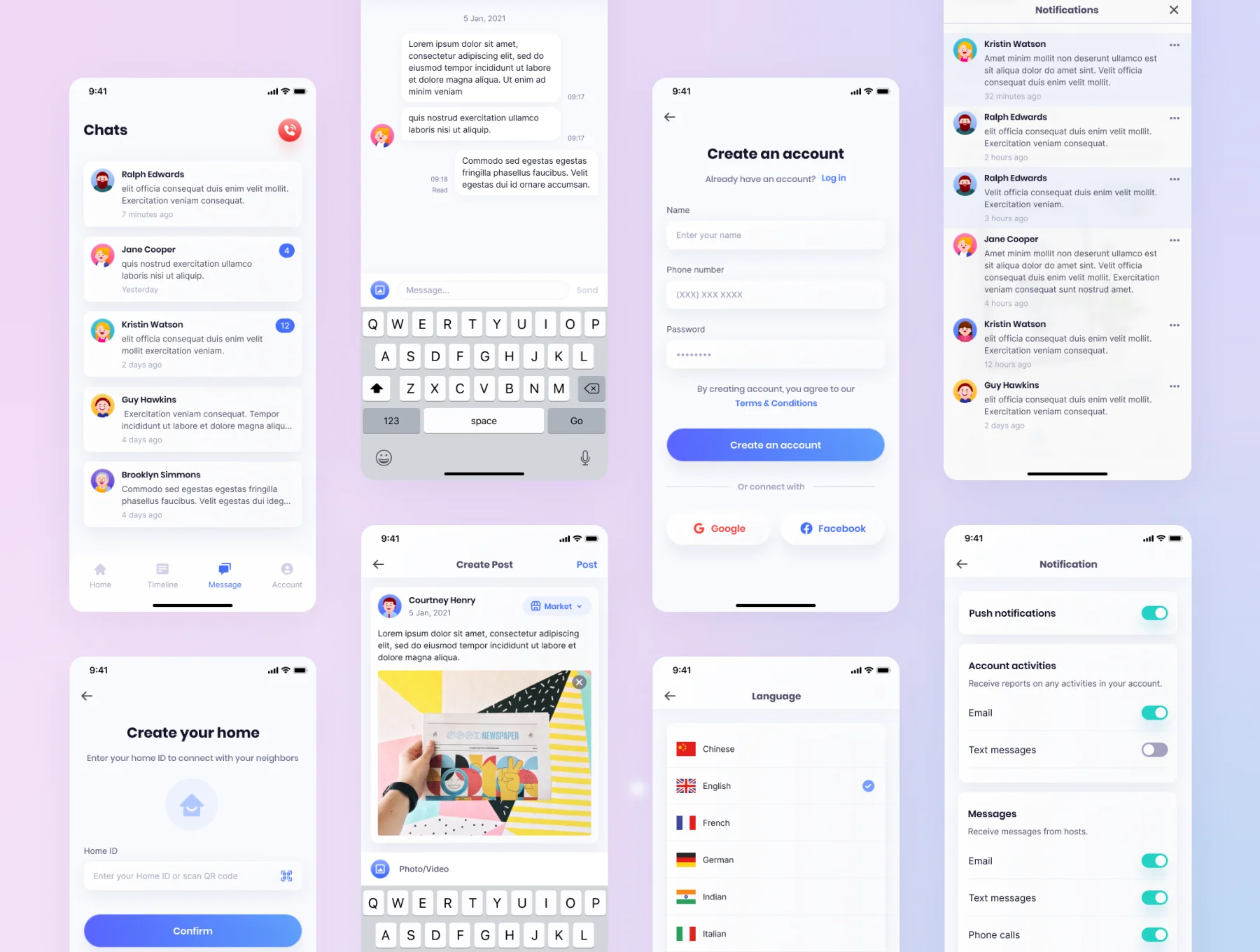 HOMETEQ - Smart Living App UI Kit 6