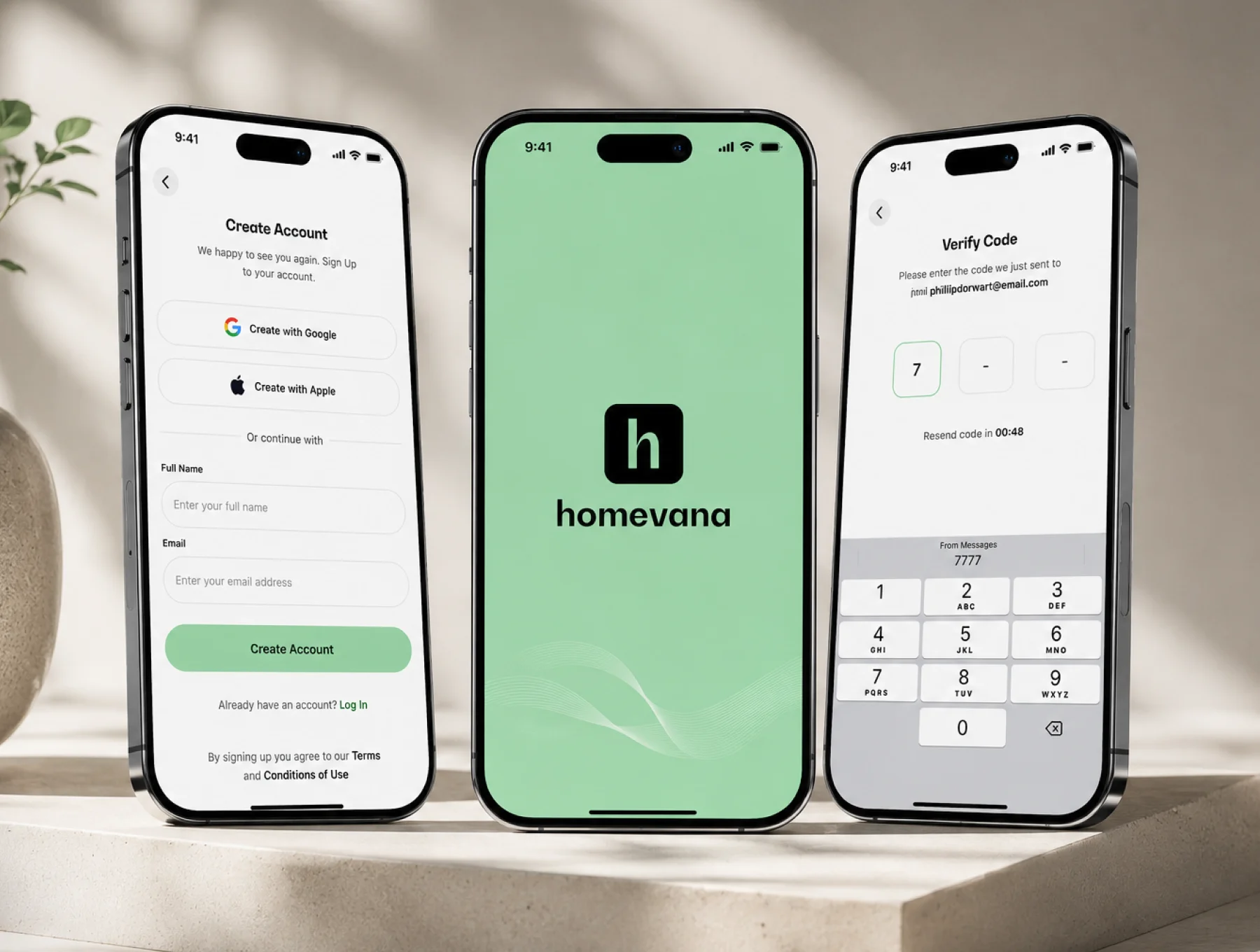 Homevana Real Estate App UI Kit