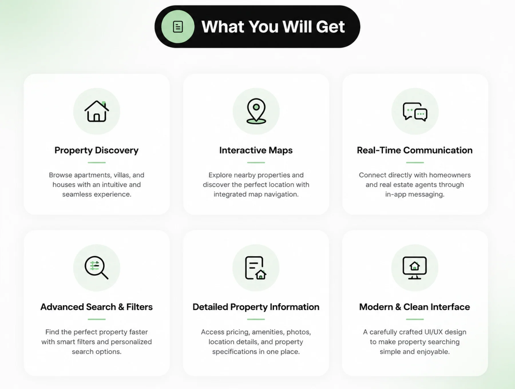 Homevana Real Estate App UI Kit 2