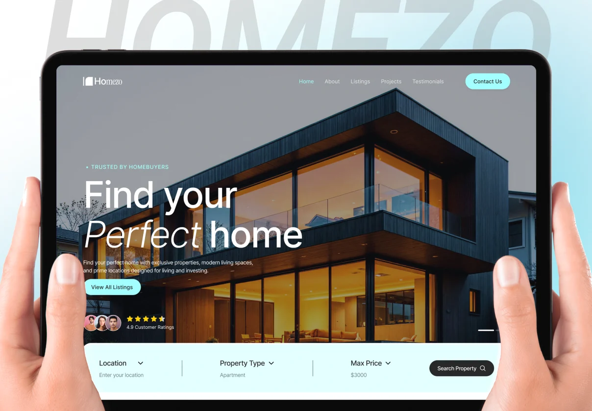 Homezo – Real Estate & Property Framer Template