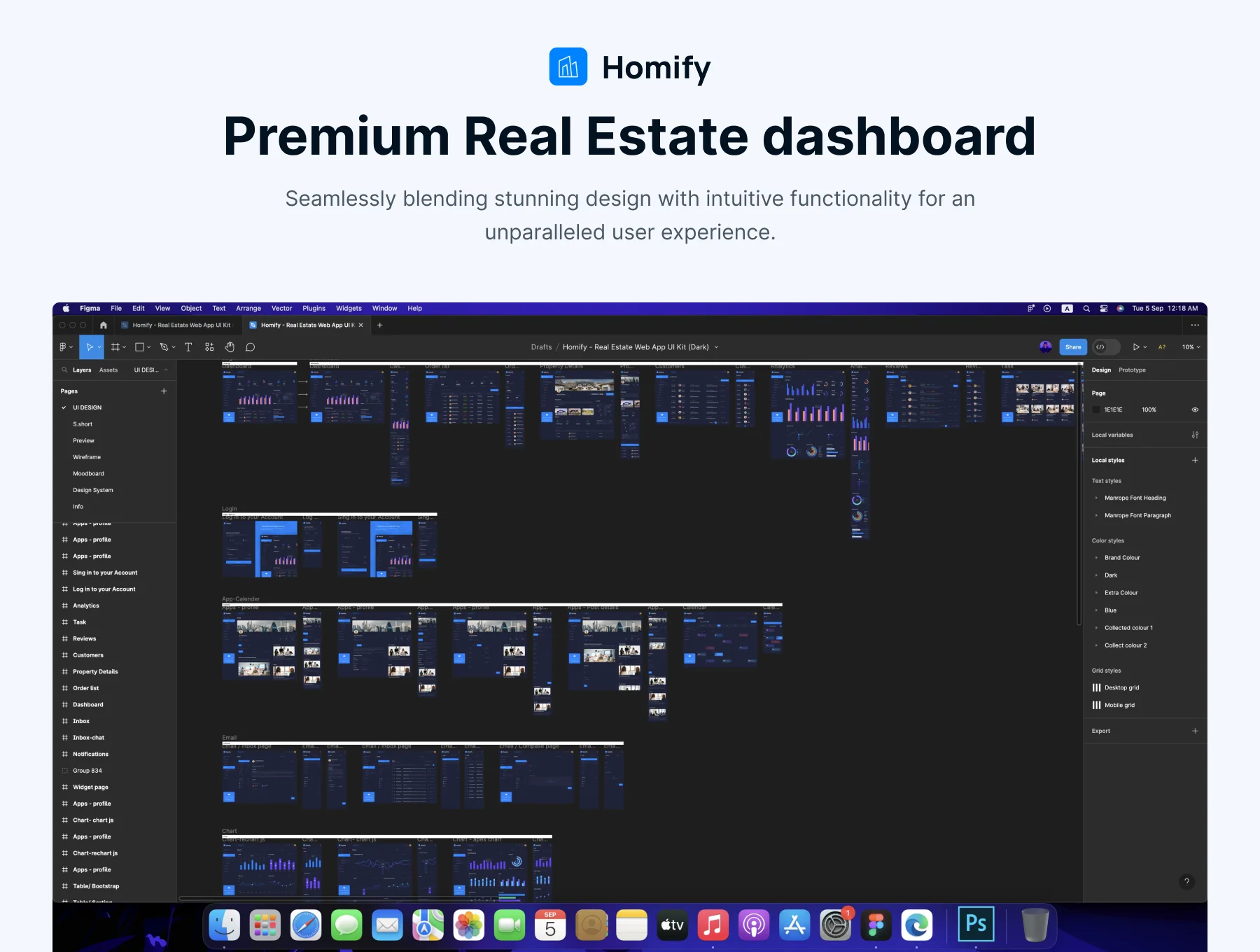 Homify - Real Estate SaaS UI KIT 7