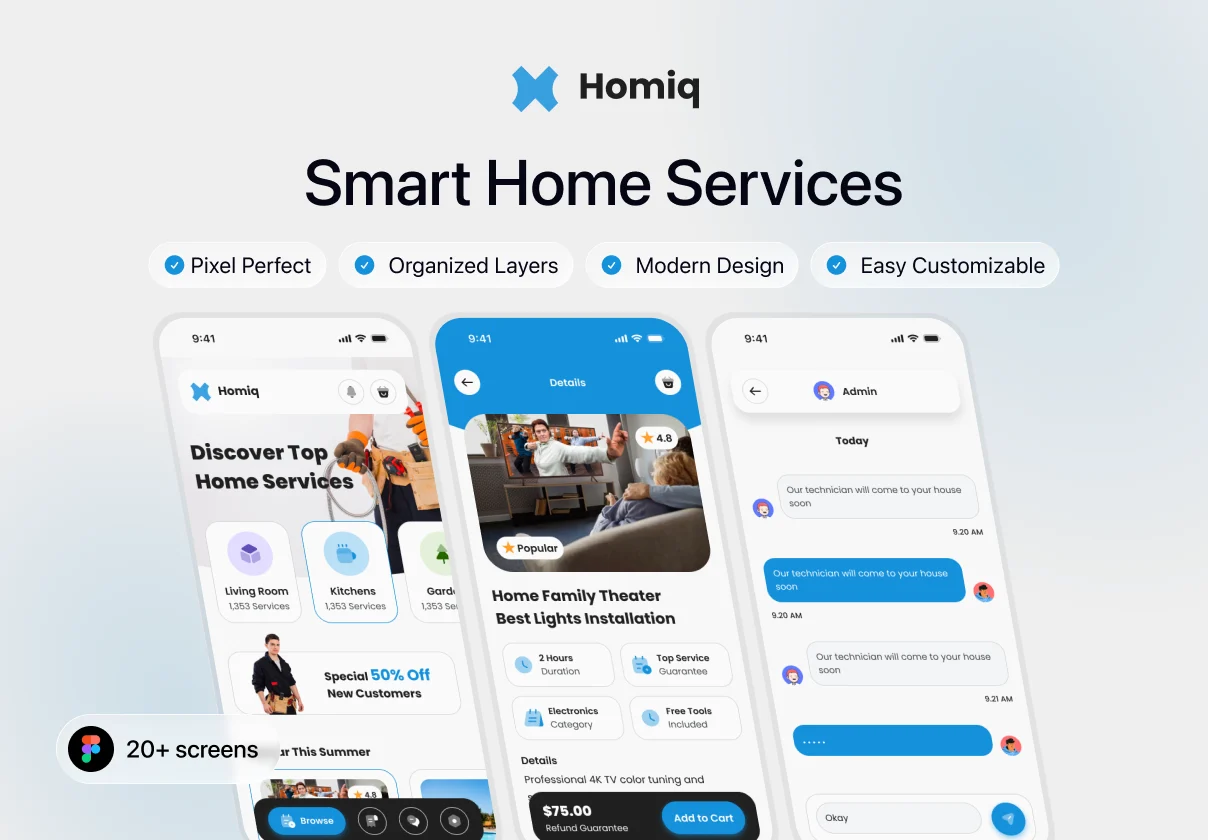 Homiq - Smart Home Services