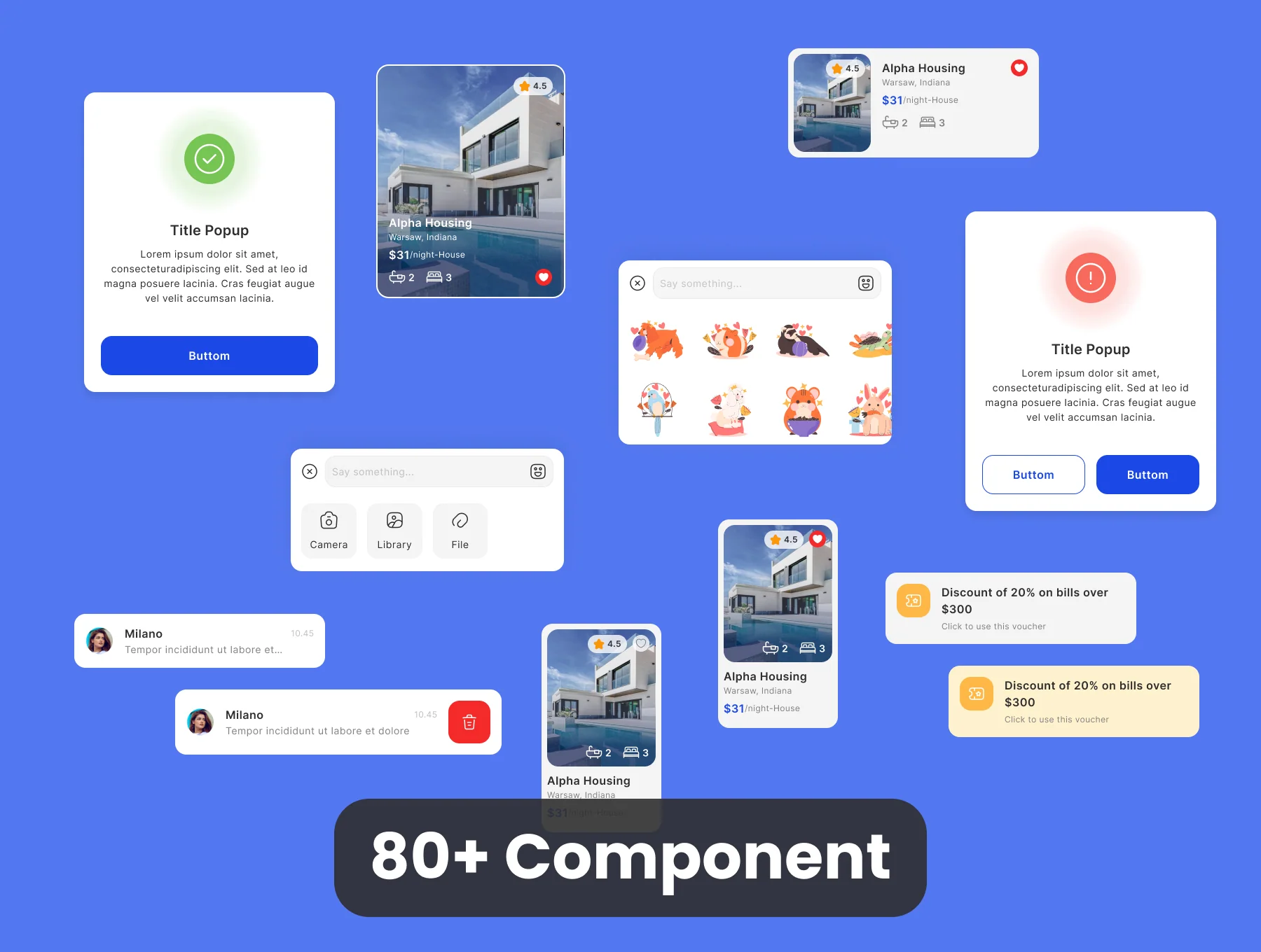 HOMME - Real Estate App UI Kit 3